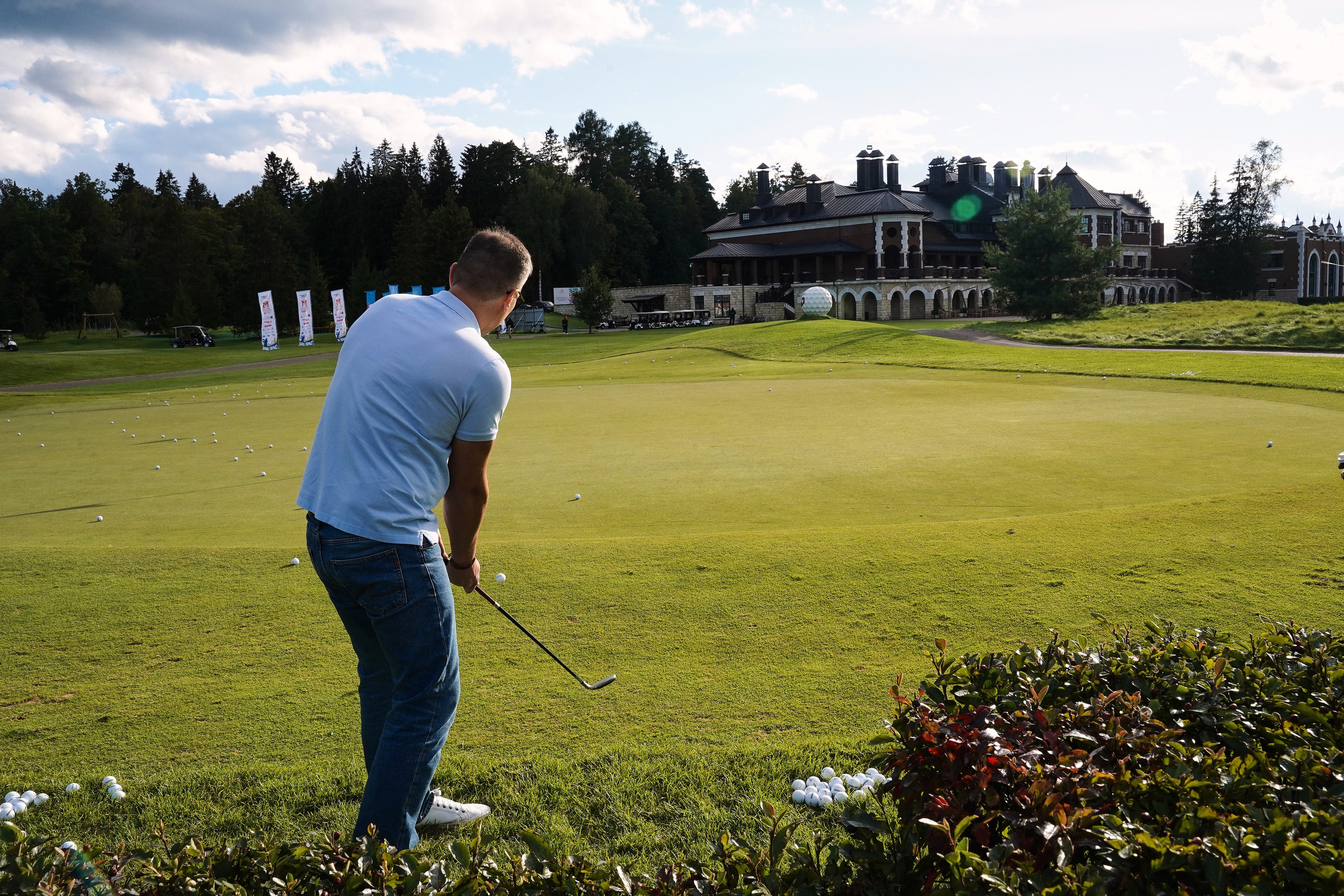 Гольф Пестово X OLIMBET. Фотограф