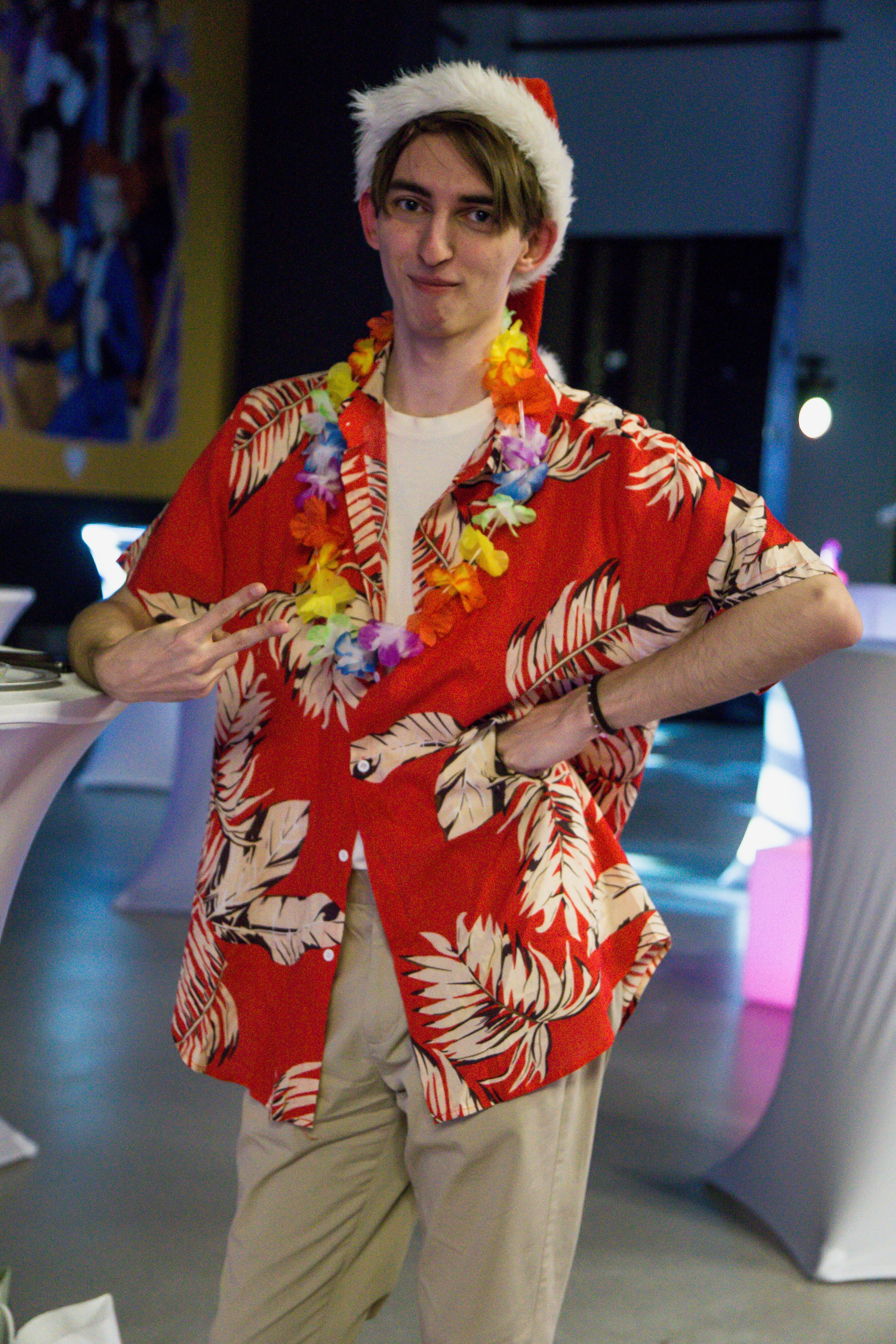 МТС корпоратив Гавайская вечеринка. Фотограф