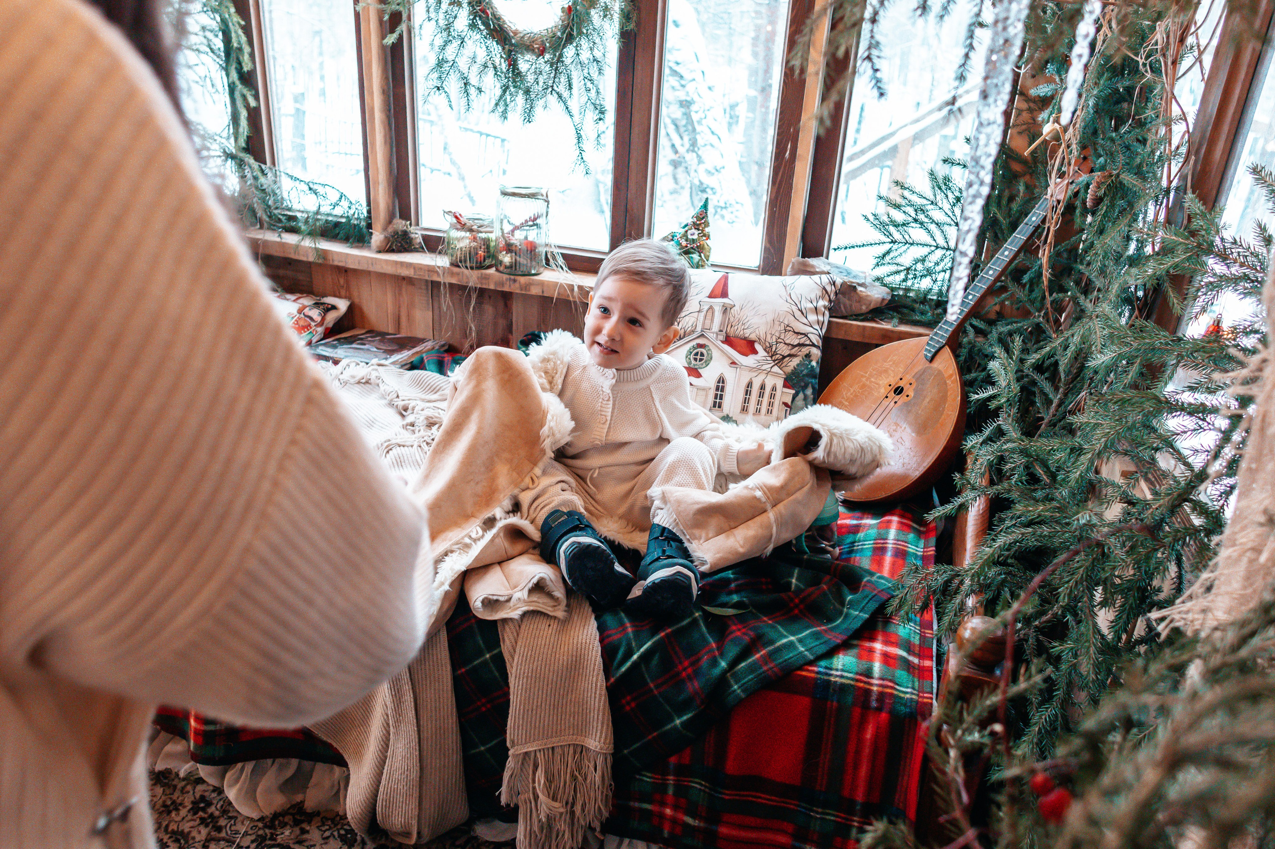 Семейная новогодняя фотосессия, Екатеринбург. Фотограф в Екатеринбурге Пойгина Елена