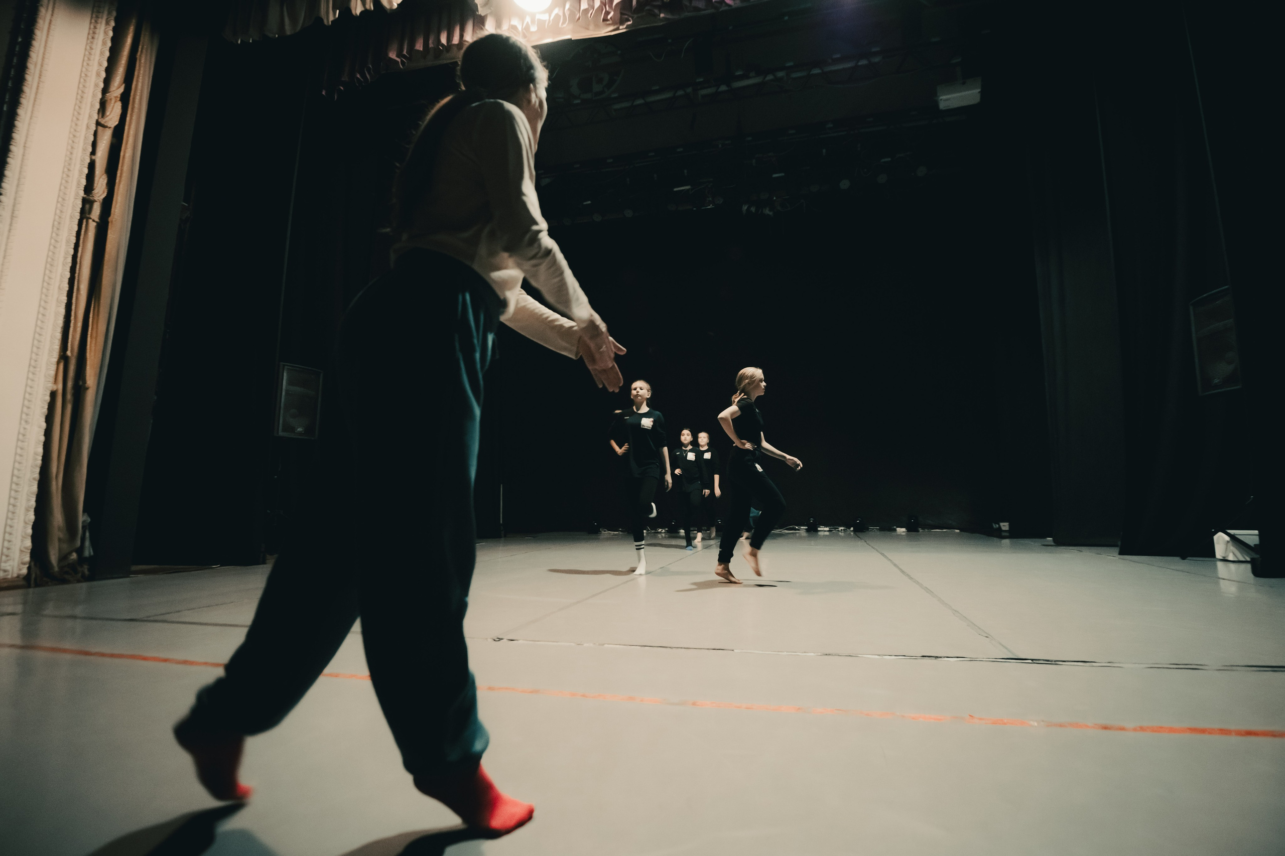 Rehearsal of the choreographic ensemble “Phoenix”, Velikiye Luki, 10/17/2023. Фотограф Кирилл Сафонов