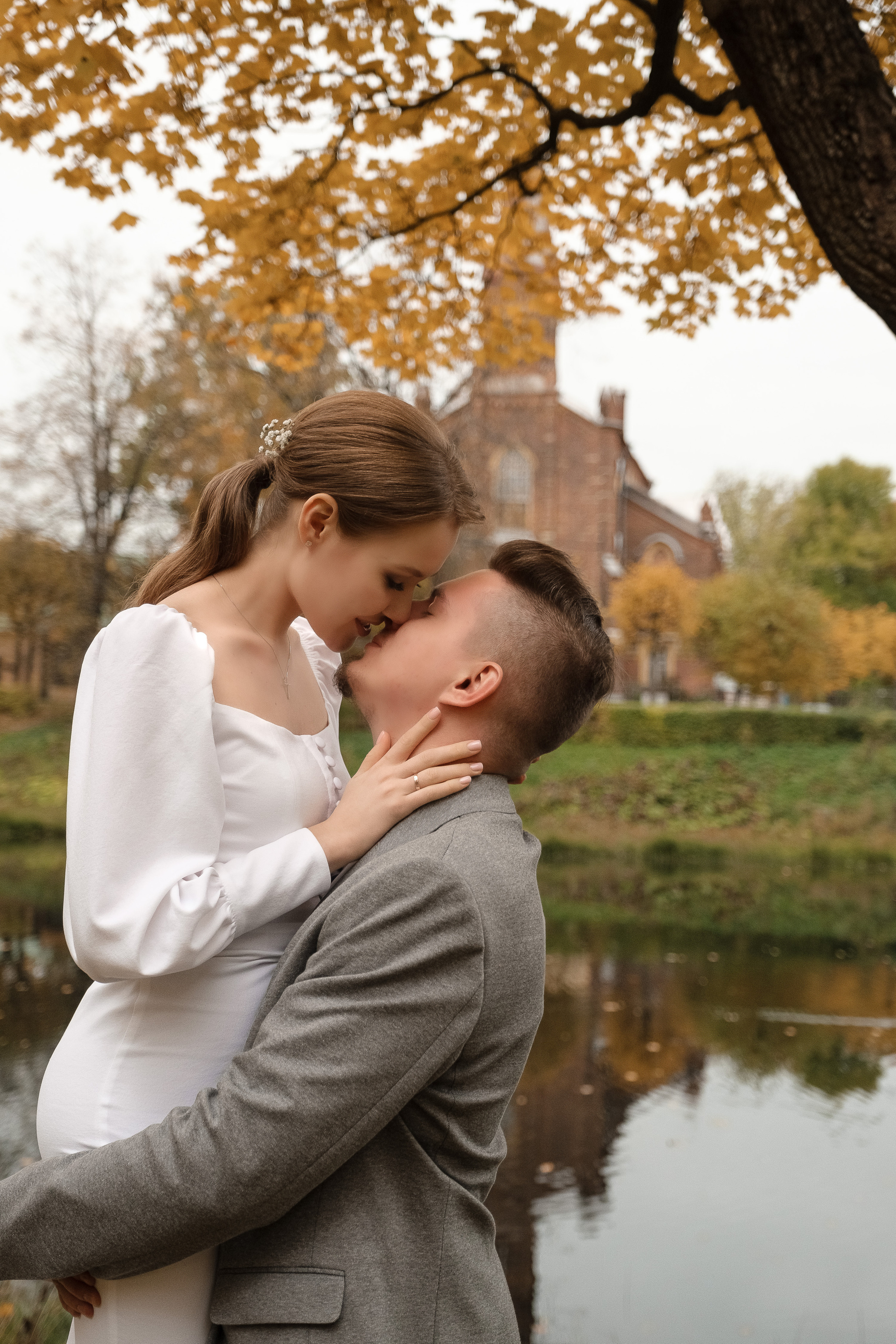 Дмитрий и Валерия. Осень в Спб. Свадебный фотограф в Спб и Москве