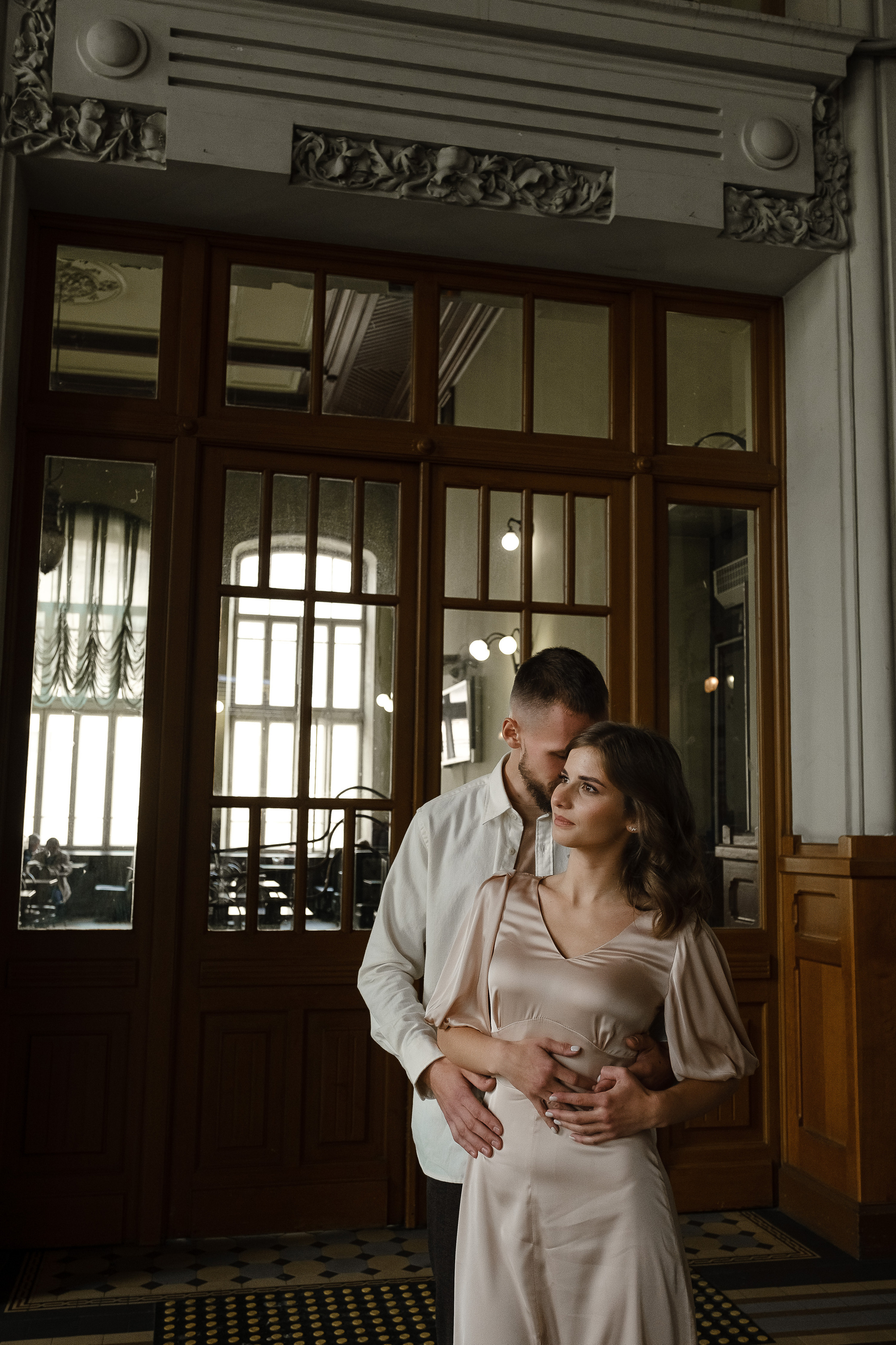 Свадебная прогулка Анны и Дмитрия. Свадебный фотограф в Спб и Москве