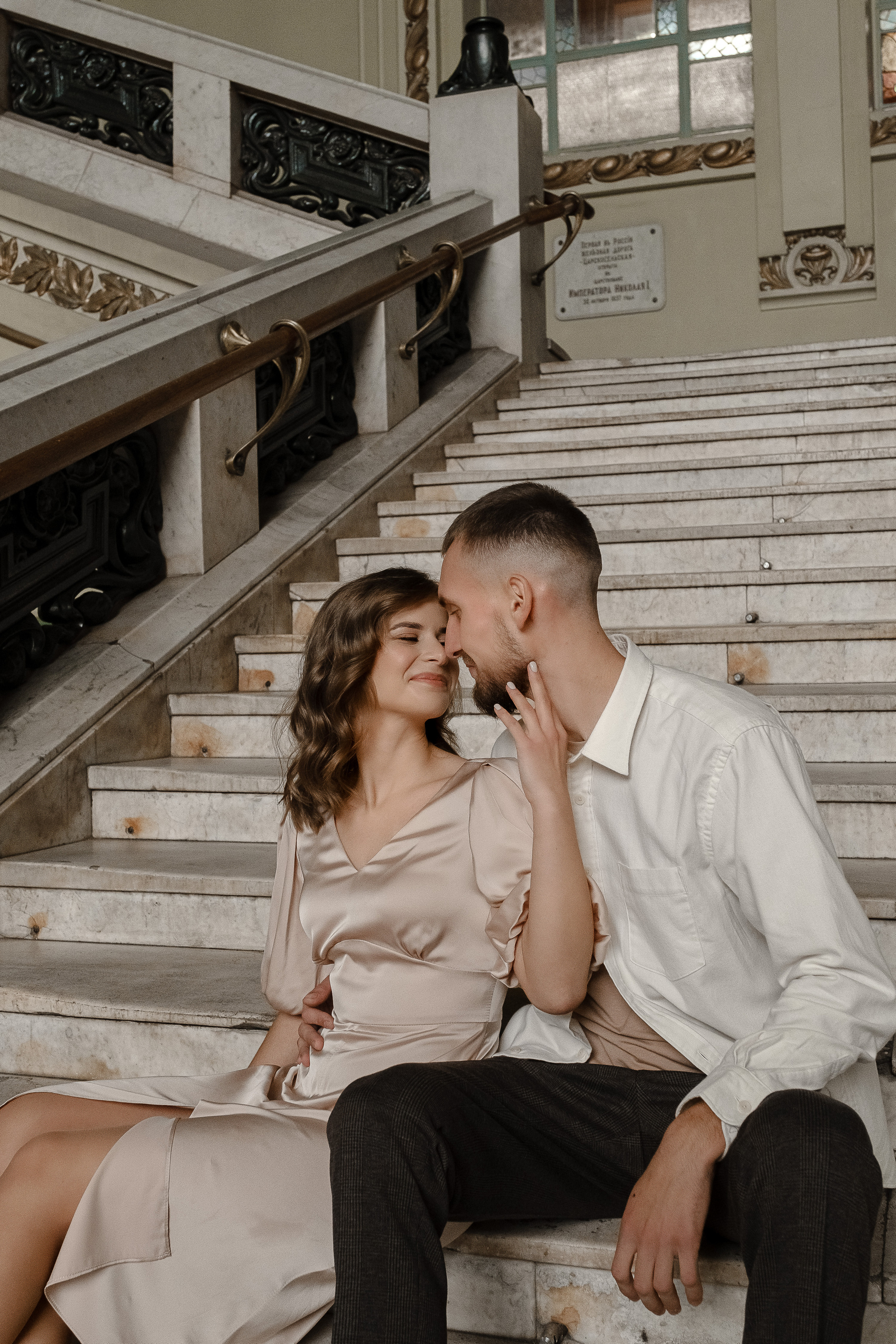 Свадебная прогулка Анны и Дмитрия. Свадебный фотограф в Спб и Москве