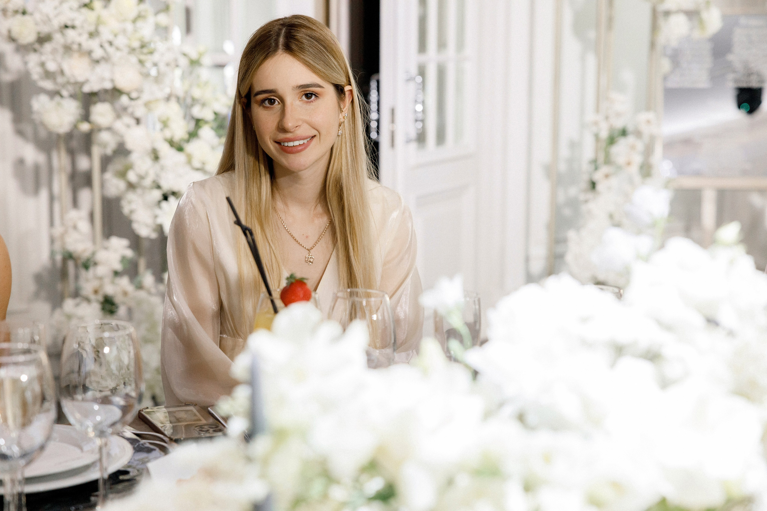 Свадебный ужин в Ресторане Michel на Красной Пресне. Свадебный фотограф в Москве и Санкт-Петербурге Денис Ходюков