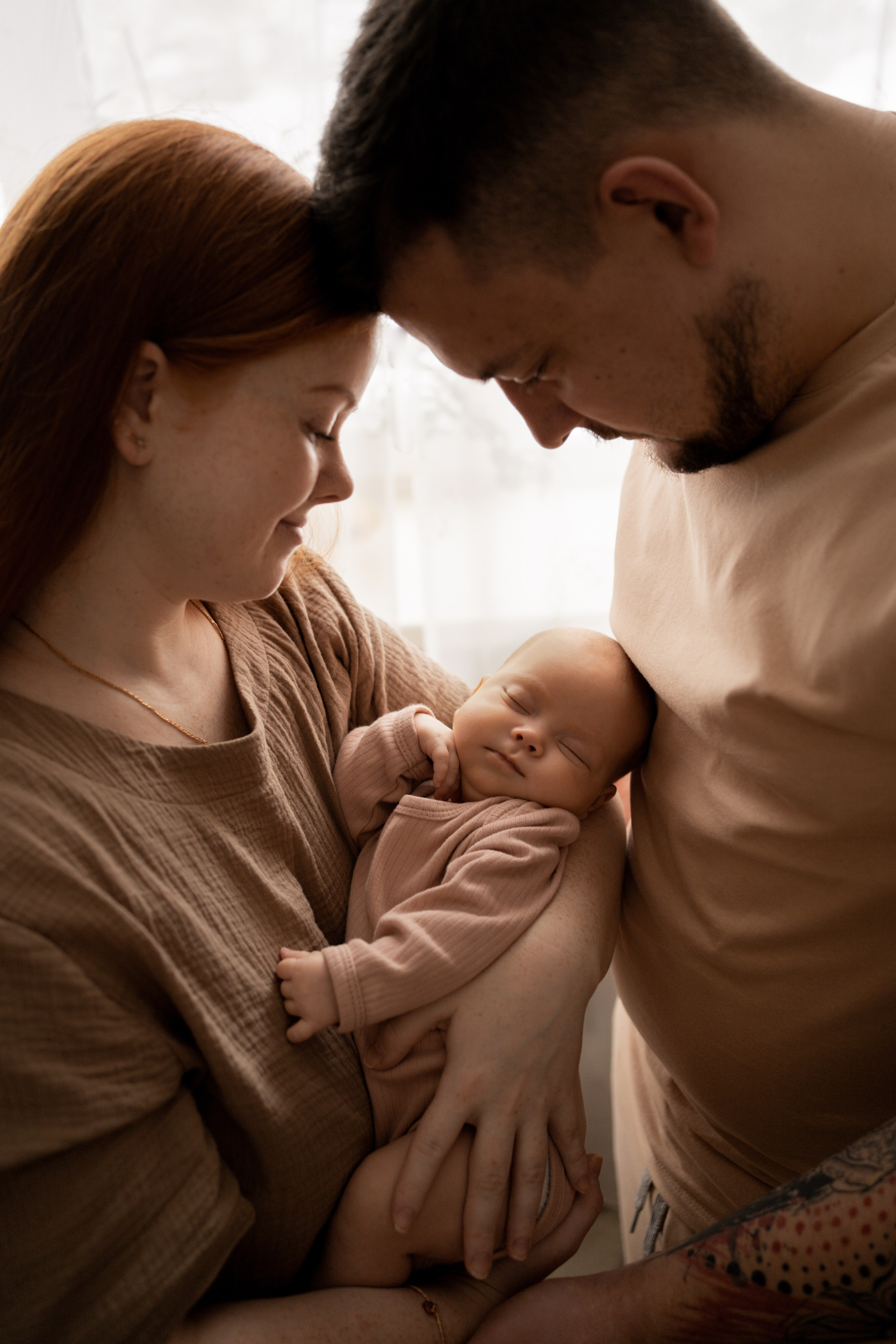 Мария, Артём и Анечка. Фотограф грудного вскармливания в Москве Екатерина