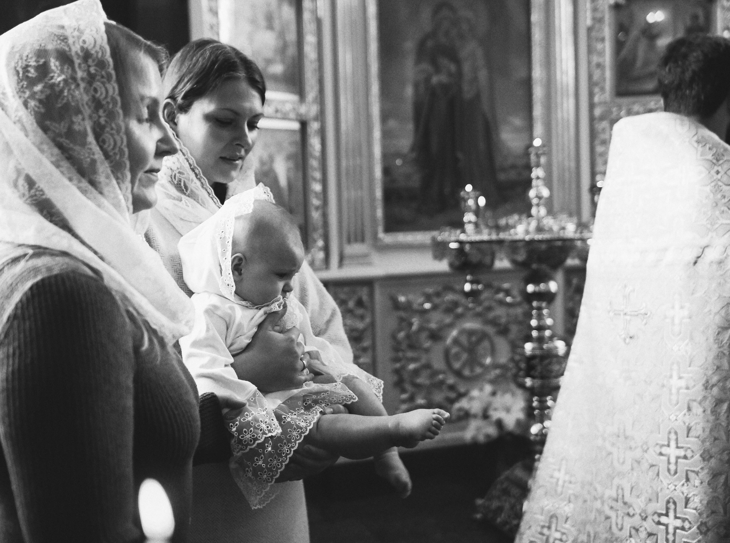 Крещение Любочки. Семейный и свадебный фотограф в Санкт-Петербурге Яна