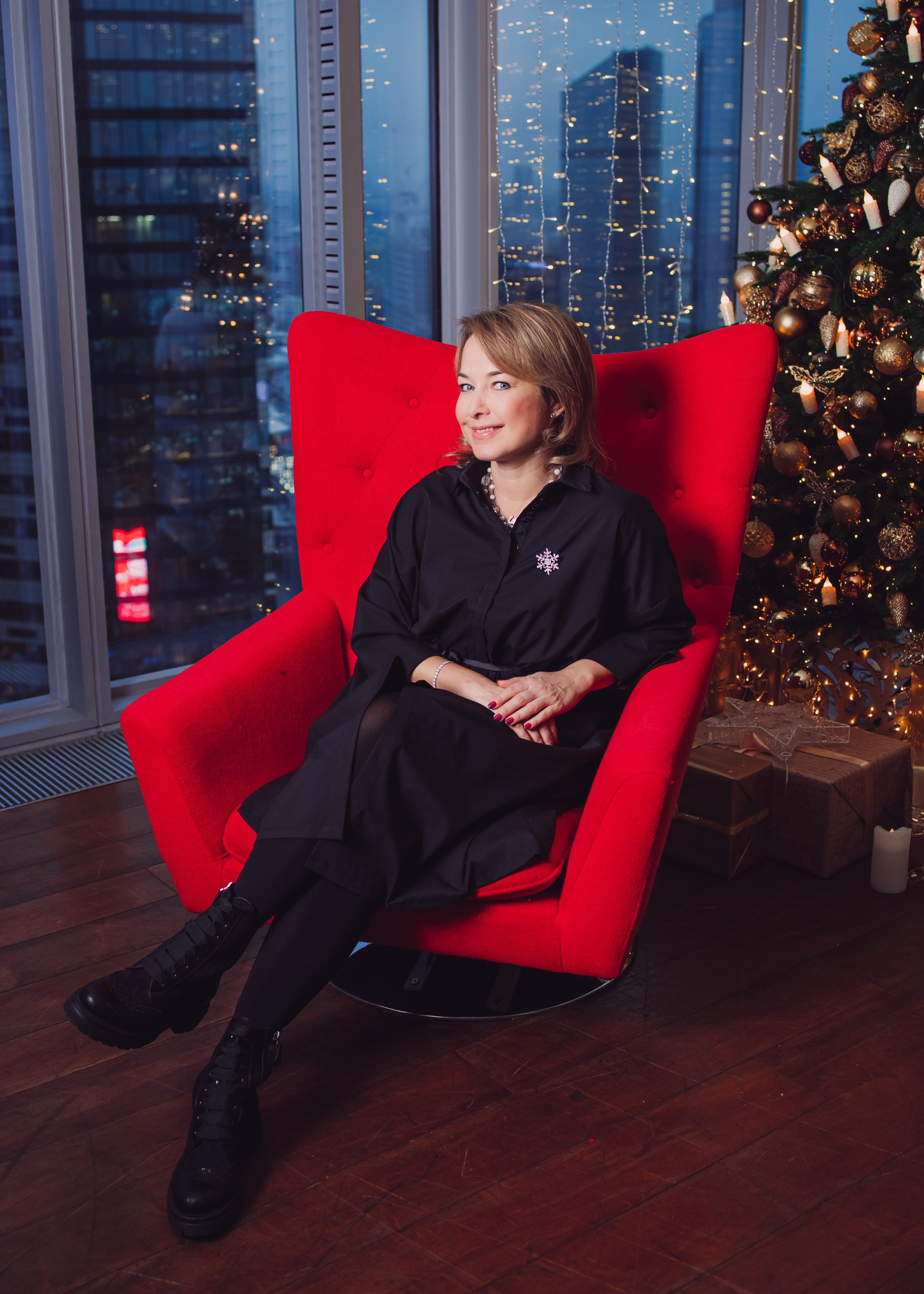 Новогодняя съемка в студии Алеси Марии. Агенство фотографов под любой запрос. Москва