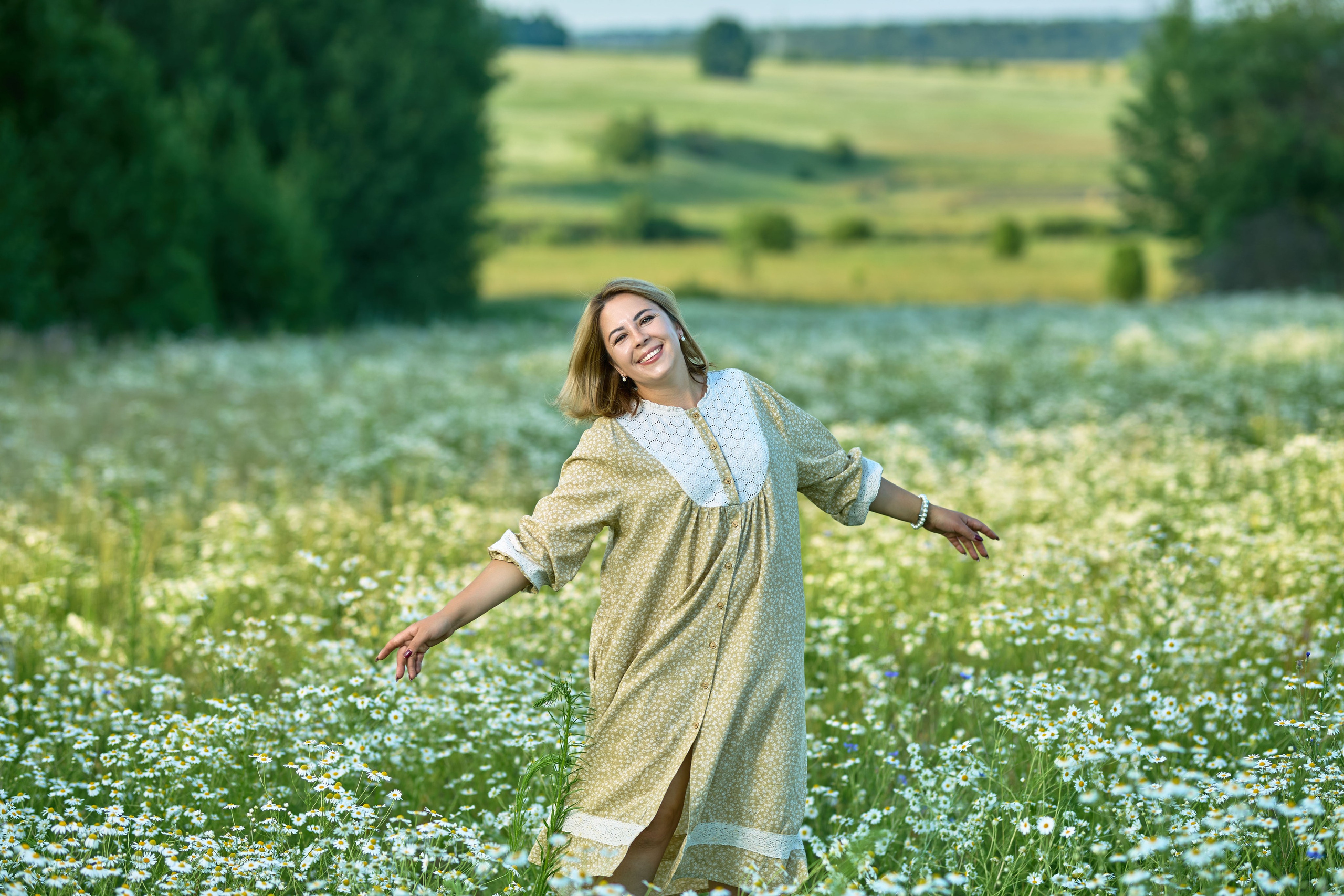 Фотосессия в ромашковом поле. Владимир Суздалов (ProMaXe) — Портретный фотограф, тематические фотосессии в Чебоксарах