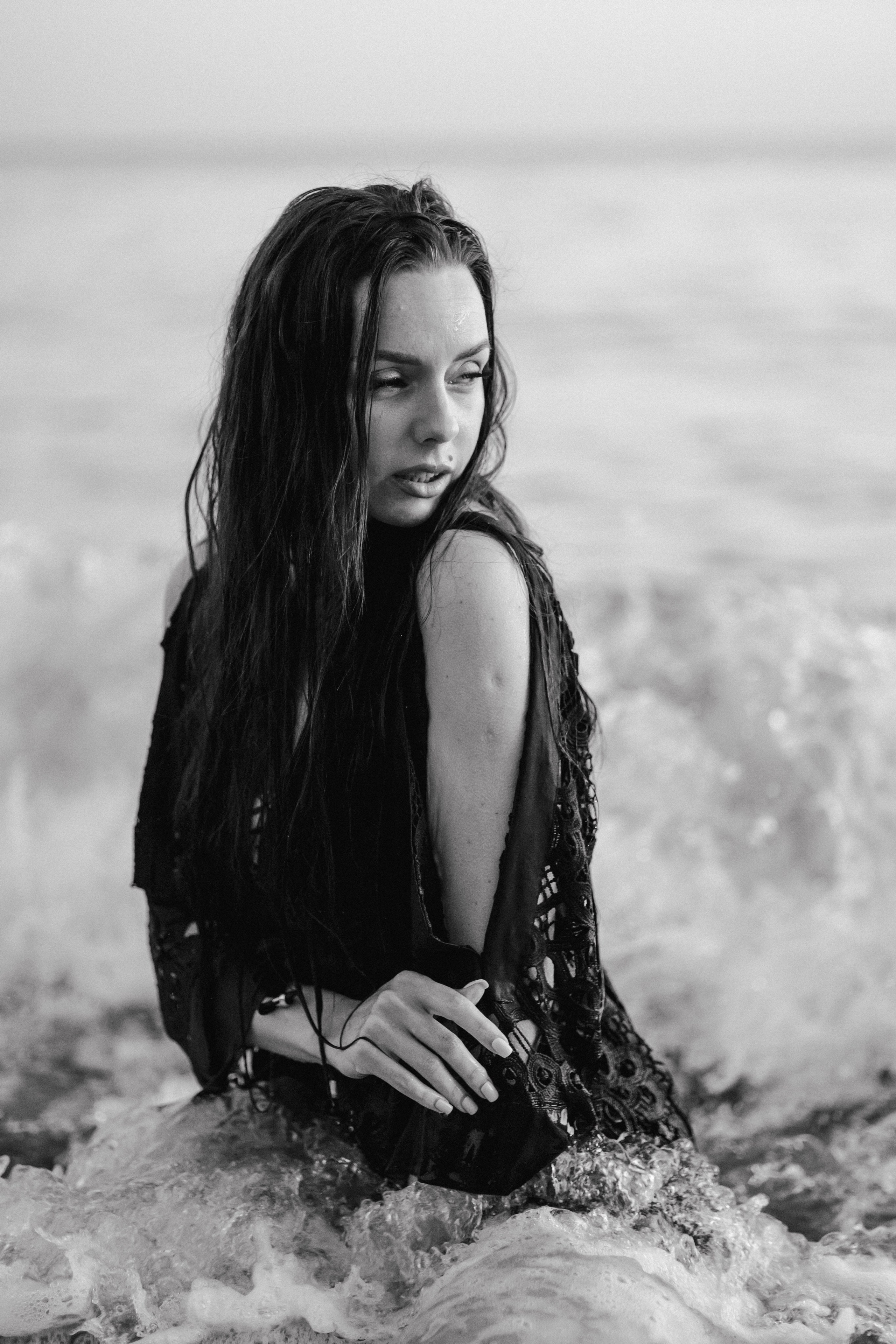 Юлия. Заката на скале Парус. Семейный и портретный фотограф в Геленджике Любовь Бодрова