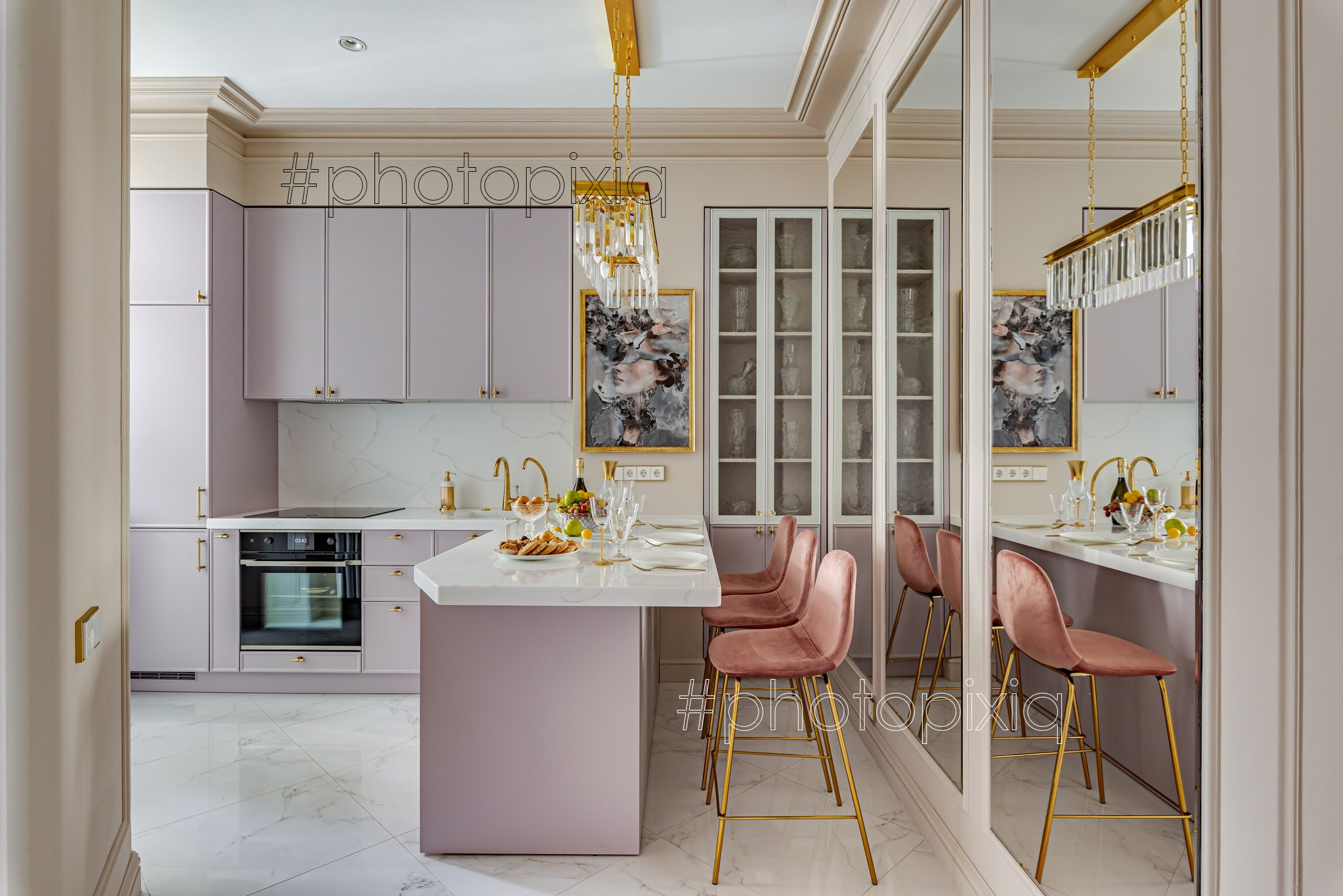 Интерьерная фотосъёмка квартиры на Тверской. Интерьерная съёмка и виртуальные туры — Интерьерный фотограф Кузнецов Сергей (photopixiq)