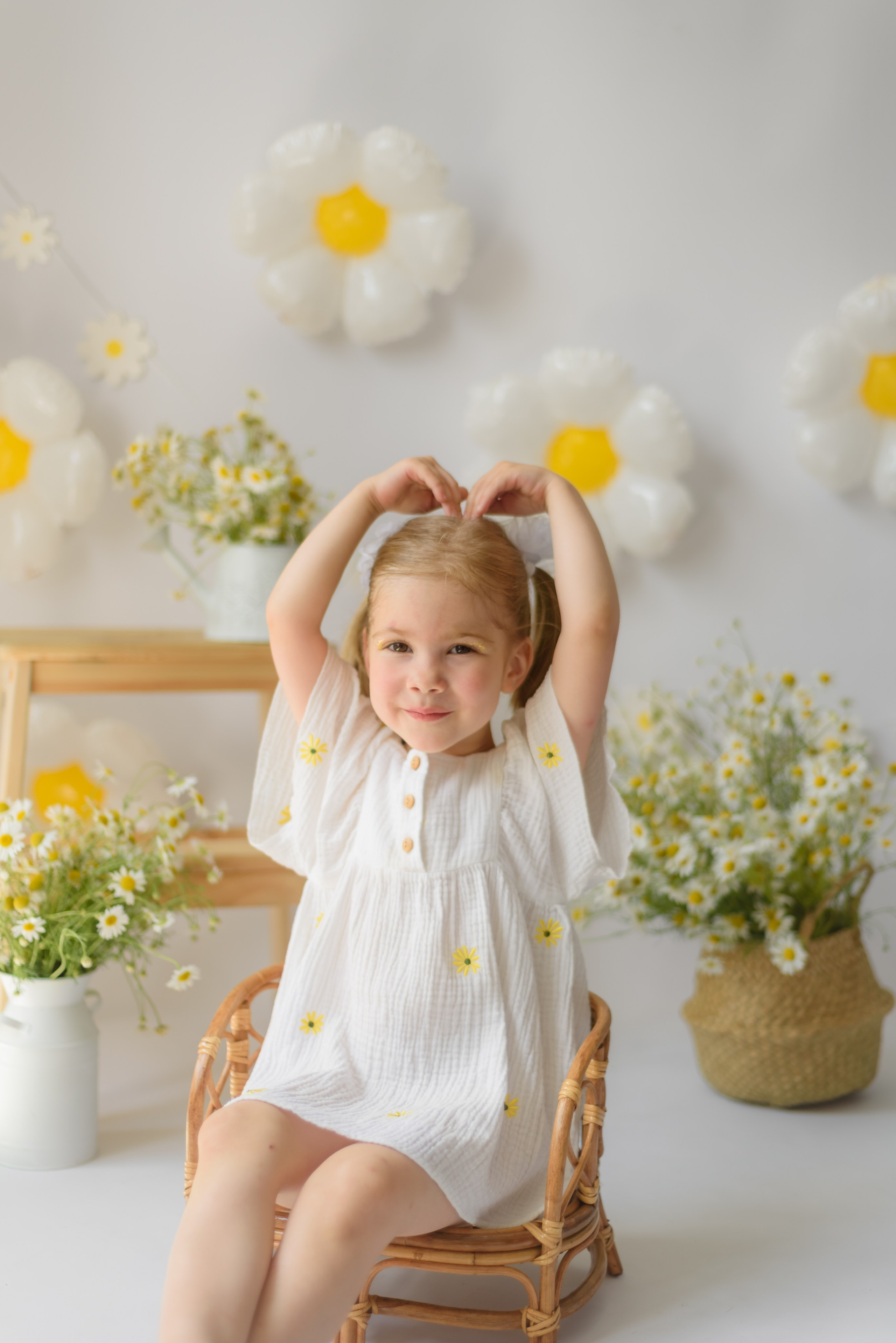 Фотопроект «Ромашки» Полина. Детский Фотограф |Фотограф на годик в Брянске Ирина Романова