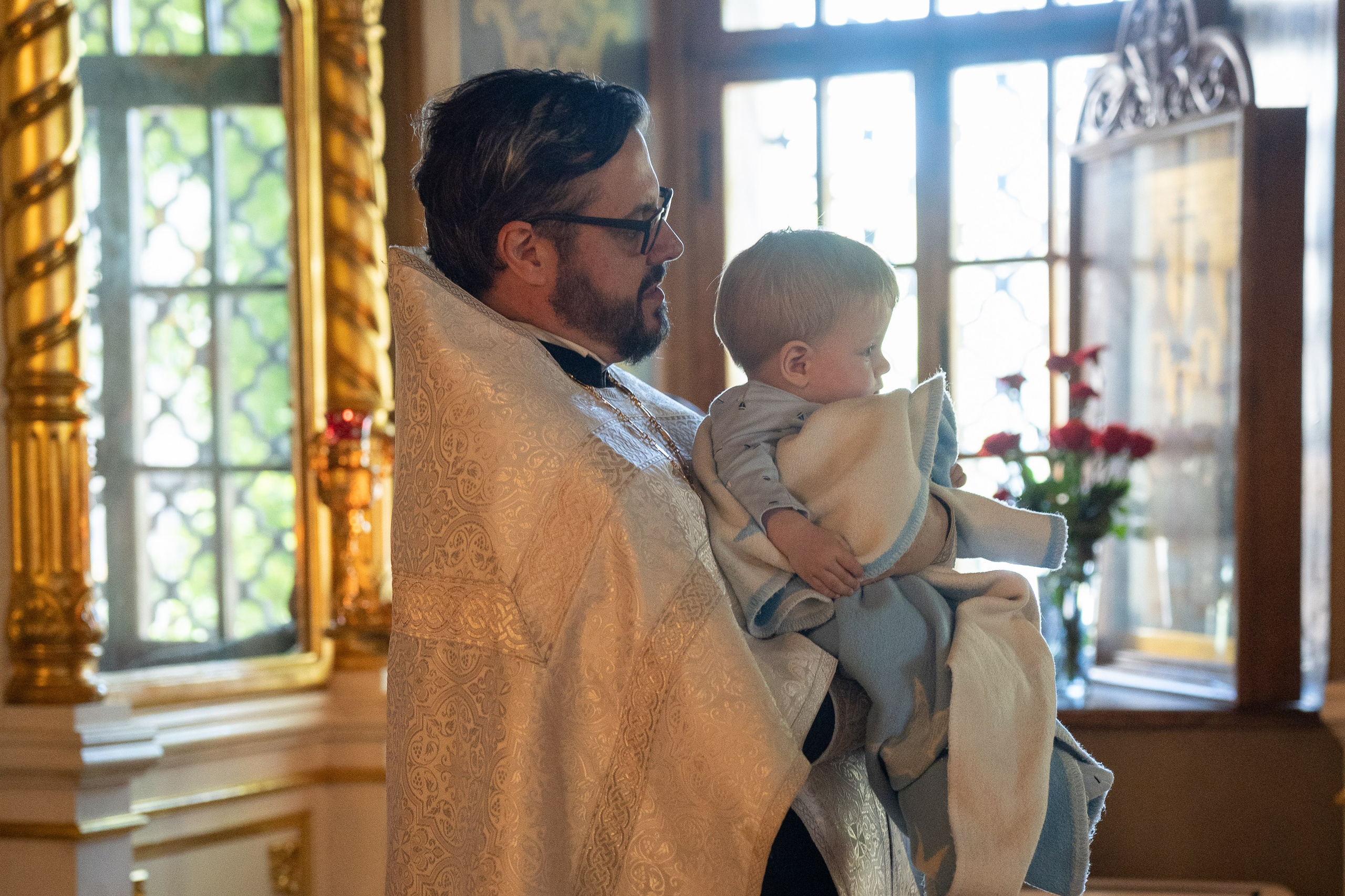 Крестины в Москве. Портретный фотограф Олеся Владимирова в Москве