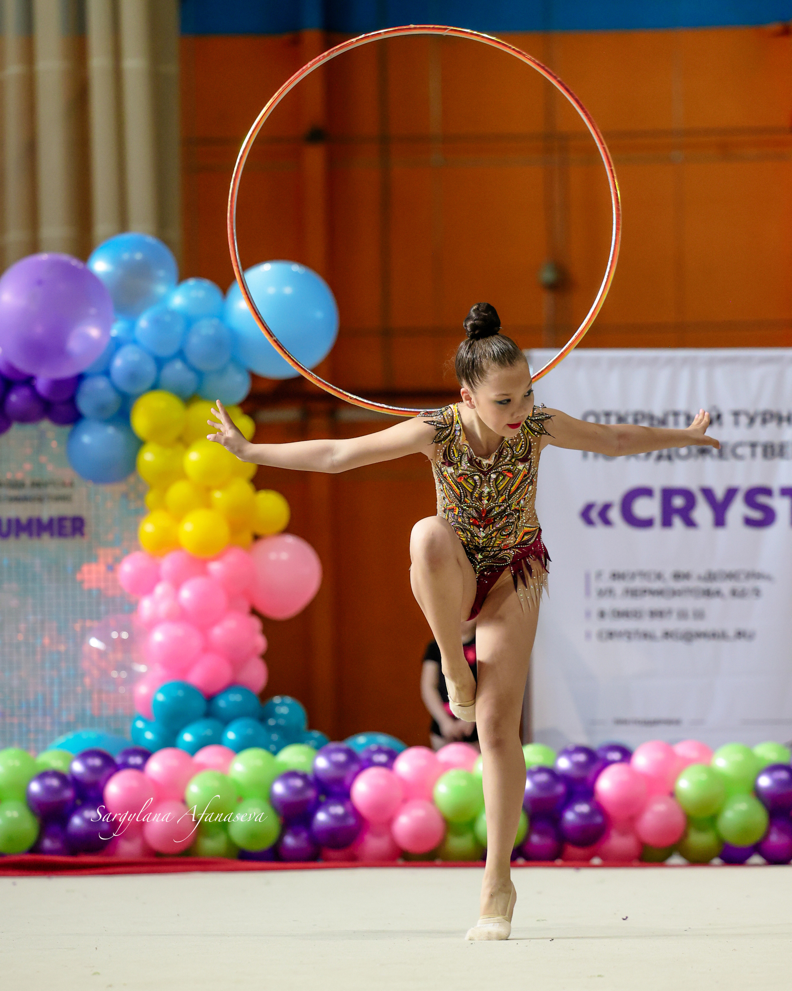 Открытый турнир «Crystal Summer» 13–15 июня 2022. Саргылана Афанасьева