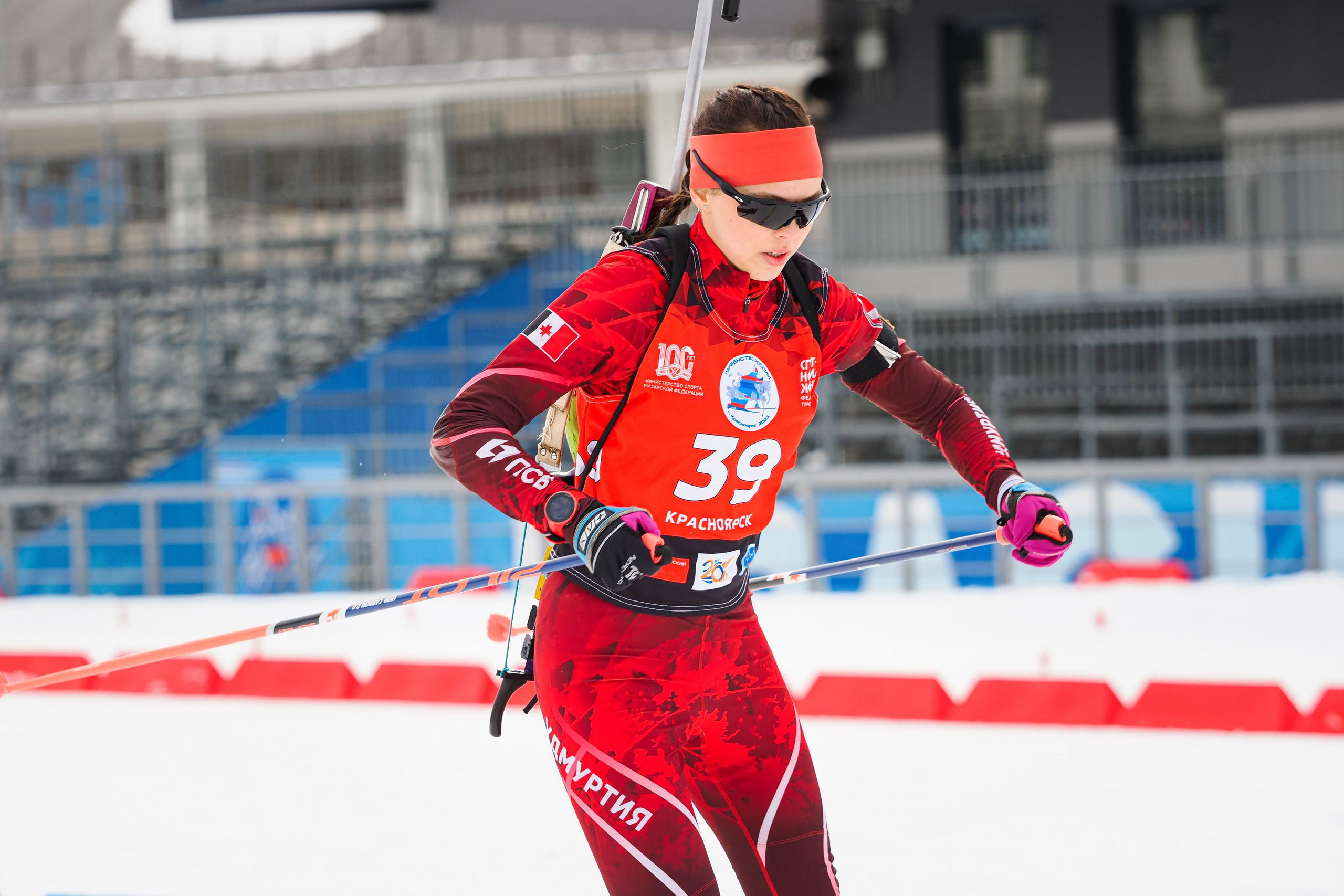 Биатлон / Первенство России. Репортажный фотограф Алексей Козьмин