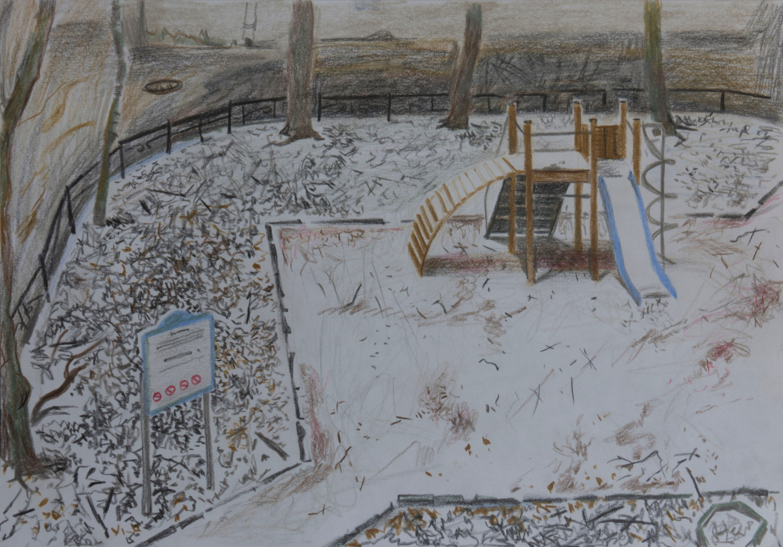 Город, графика. Ольга Васильева художник в Санкт-Петербурге