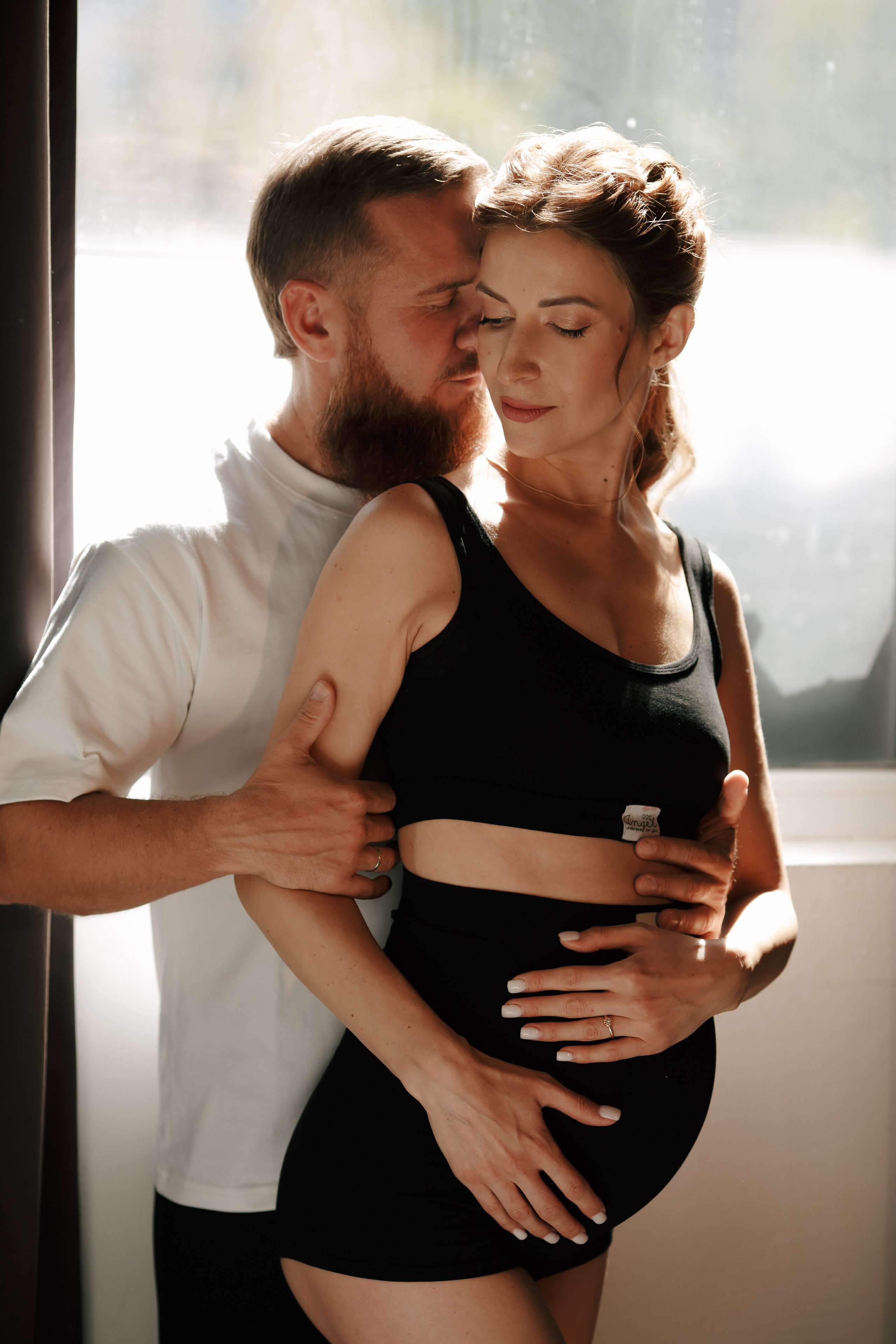 Марина, Дима и Ева. В ожидании Агаты. Фотограф Александра Рышкова