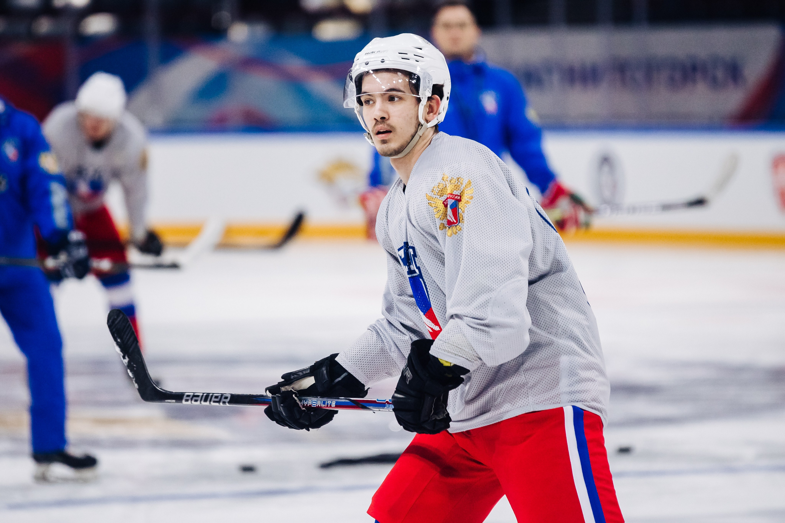 Тренировка сборной СХЛ // 14.02.25. Денис Прохоров Фотограф в г. Магнитогорск