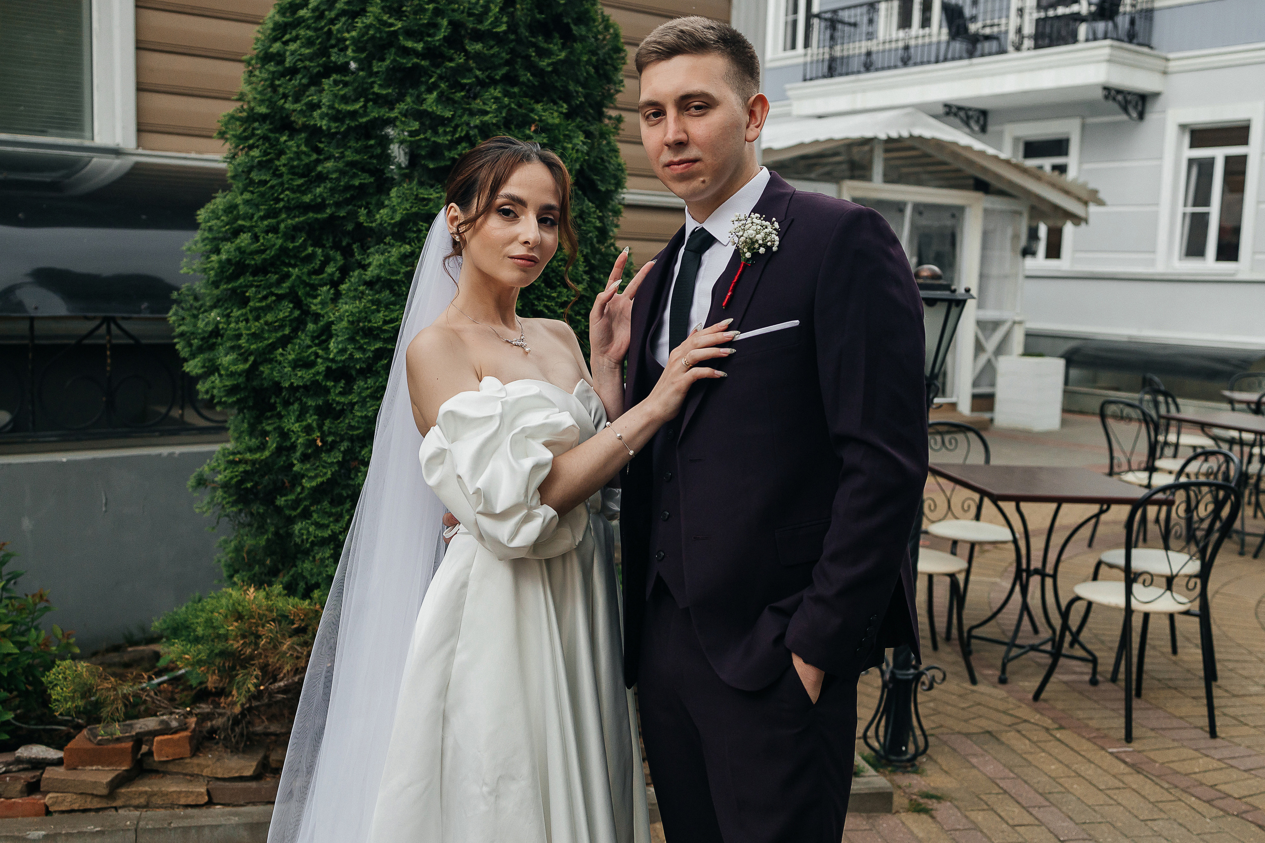 Элегантная выездная церемония в загородном клубе. Олег Сверчков | Свадебный фотограф Вологда