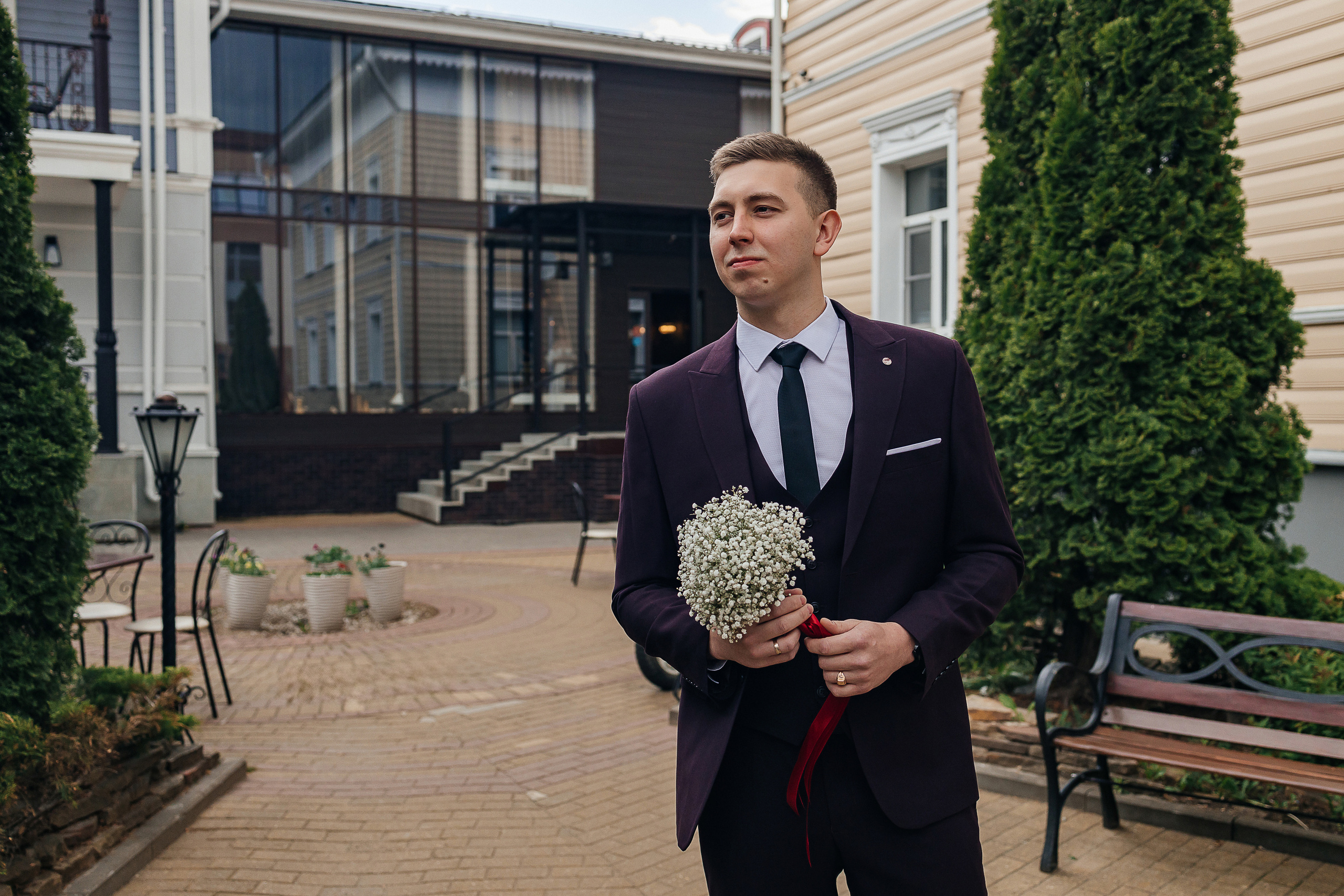 Элегантная выездная церемония в загородном клубе. Олег Сверчков | Свадебный фотограф Вологда