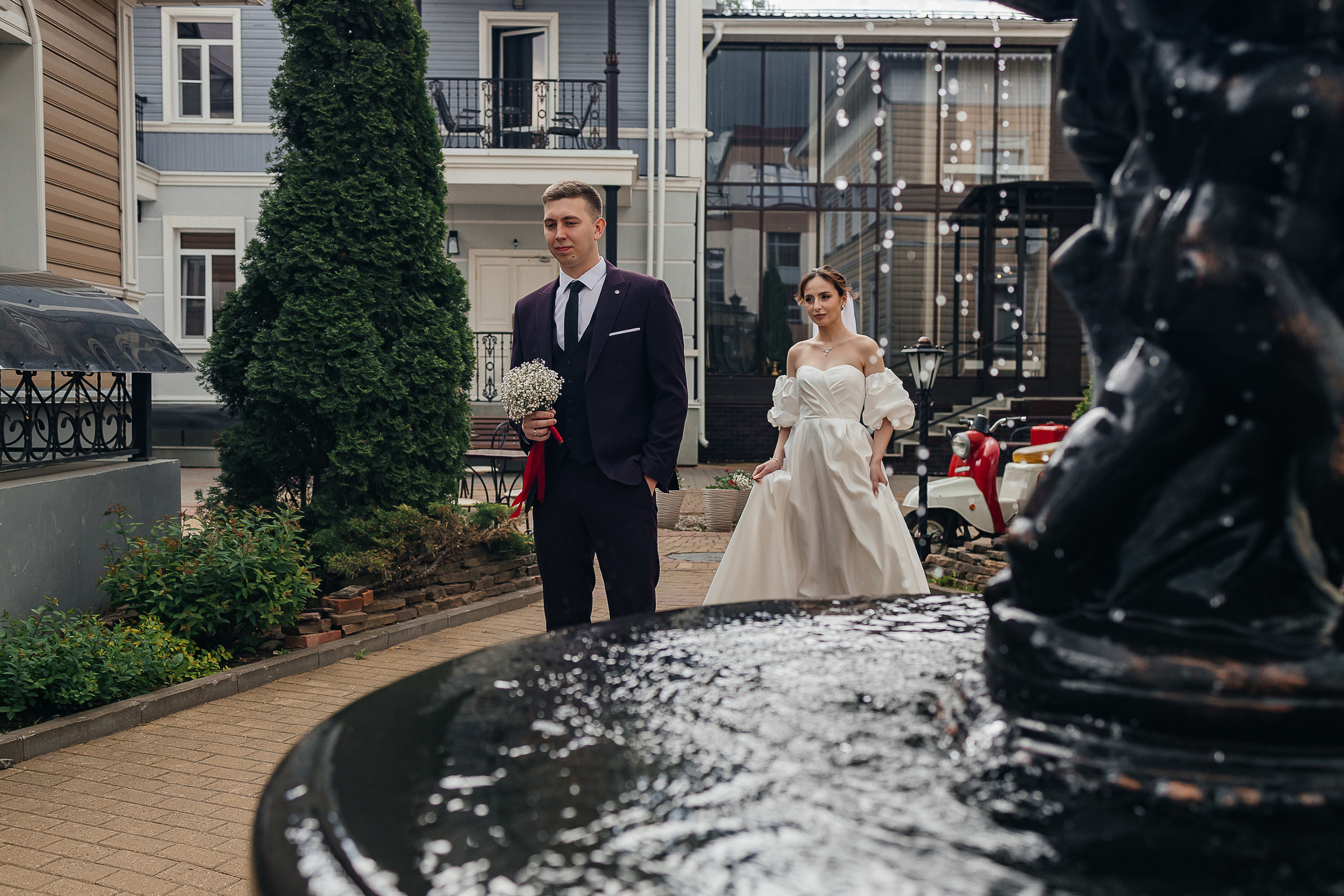 Элегантная выездная церемония в загородном клубе. Олег Сверчков | Свадебный фотограф Вологда