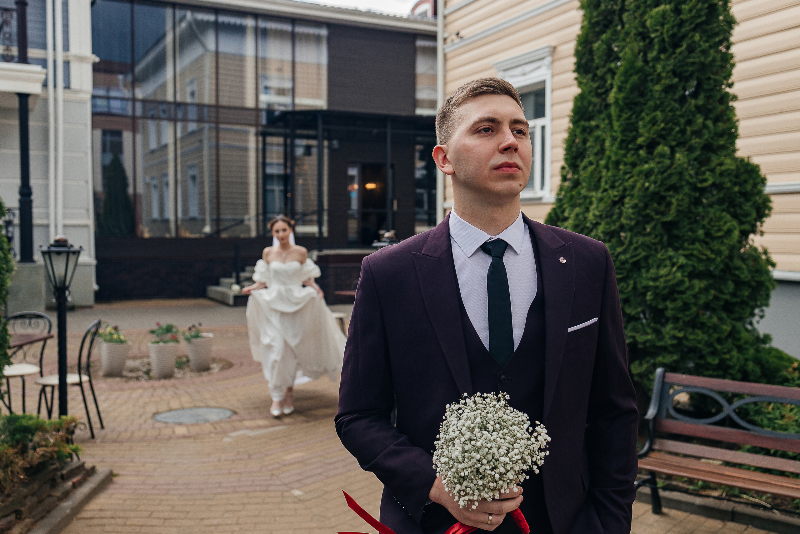 Элегантная выездная церемония в загородном клубе. Олег Сверчков | Свадебный фотограф Вологда