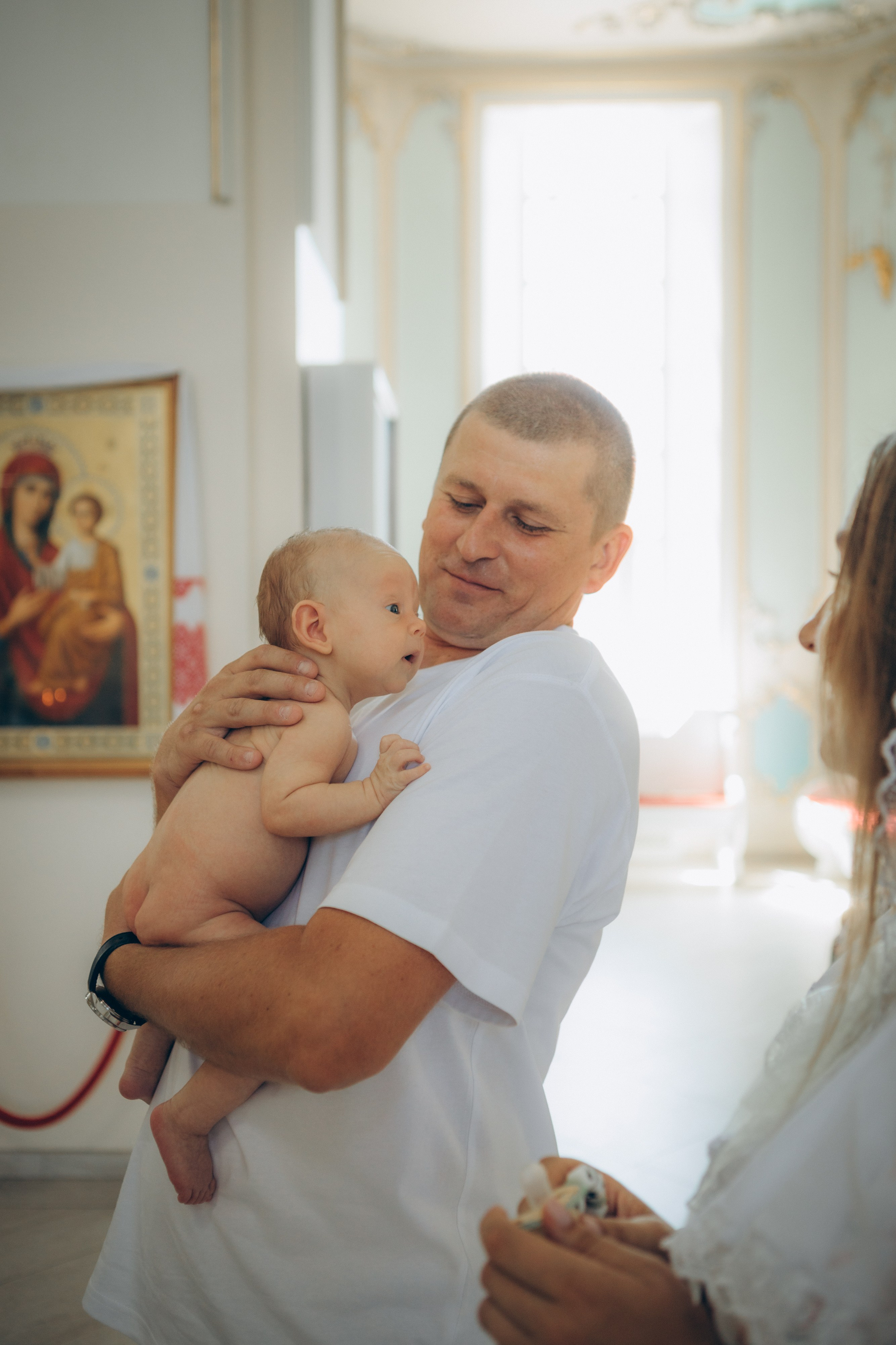 Крещение Кирилла. Семейный фотограф и фотограф на роды в Ростове-на-Дону Мухина Виктория