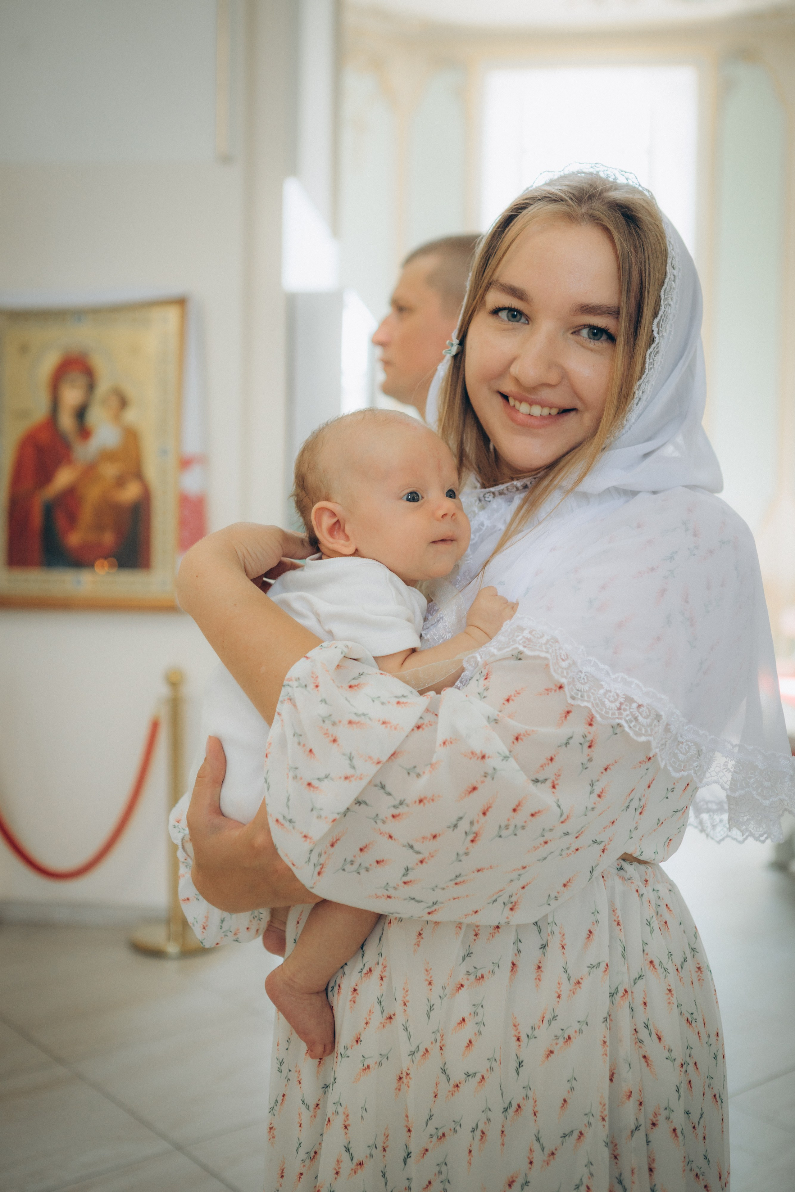 Крещение Кирилла. Семейный фотограф и фотограф на роды в Ростове-на-Дону Мухина Виктория