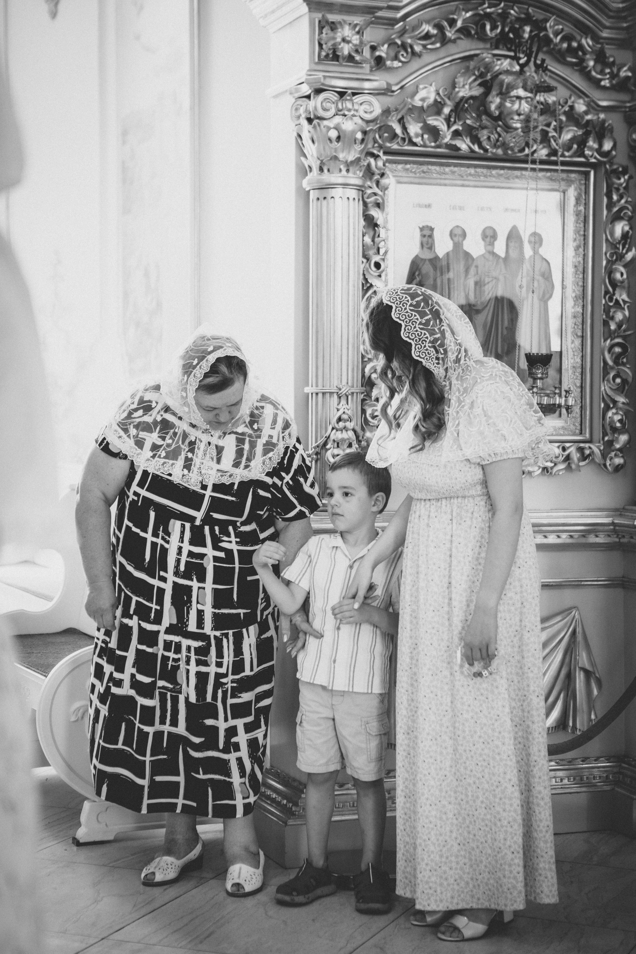 Крещение Кирилла. Семейный фотограф и фотограф на роды в Ростове-на-Дону Мухина Виктория