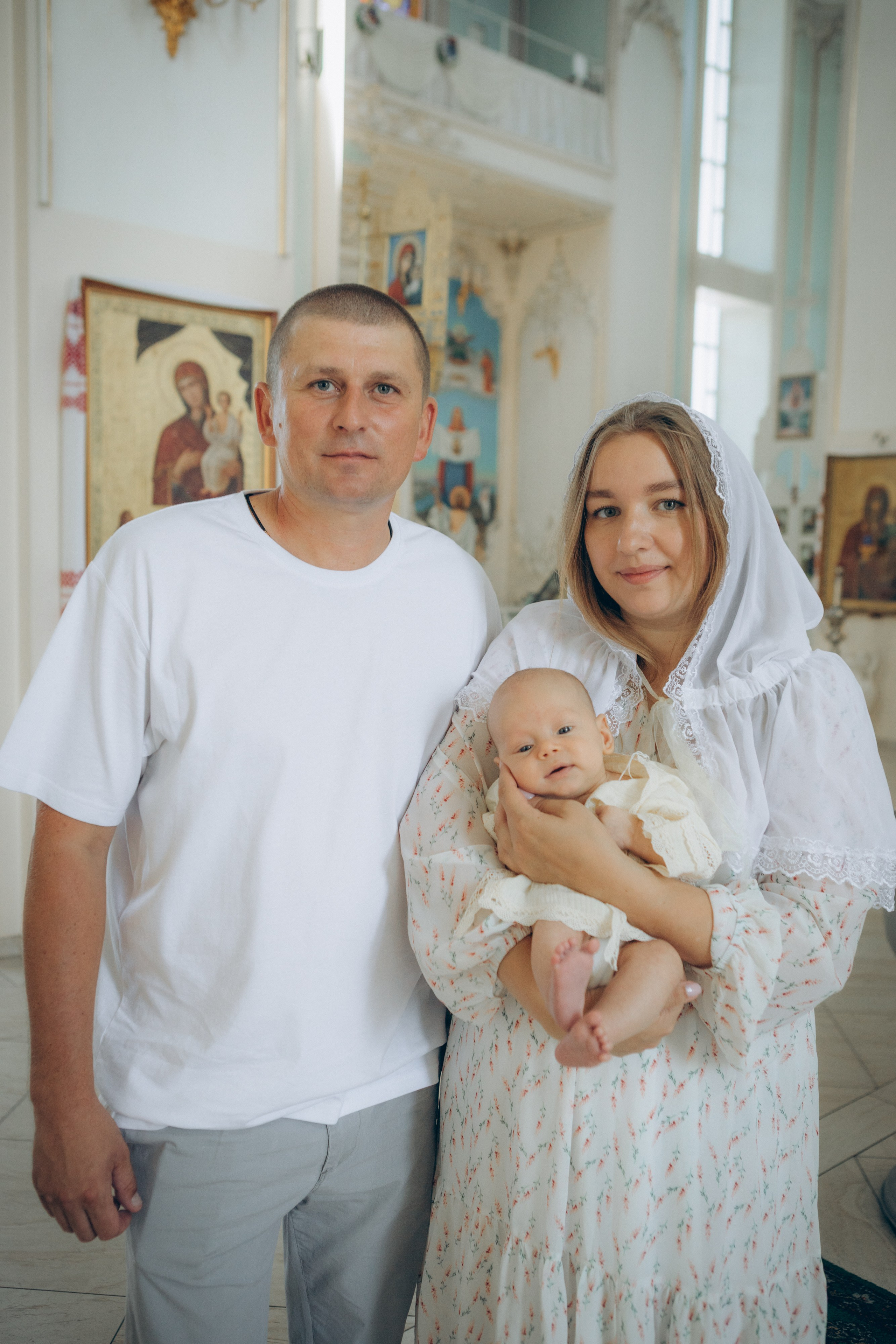 Крещение Кирилла. Семейный фотограф и фотограф на роды в Ростове-на-Дону Мухина Виктория
