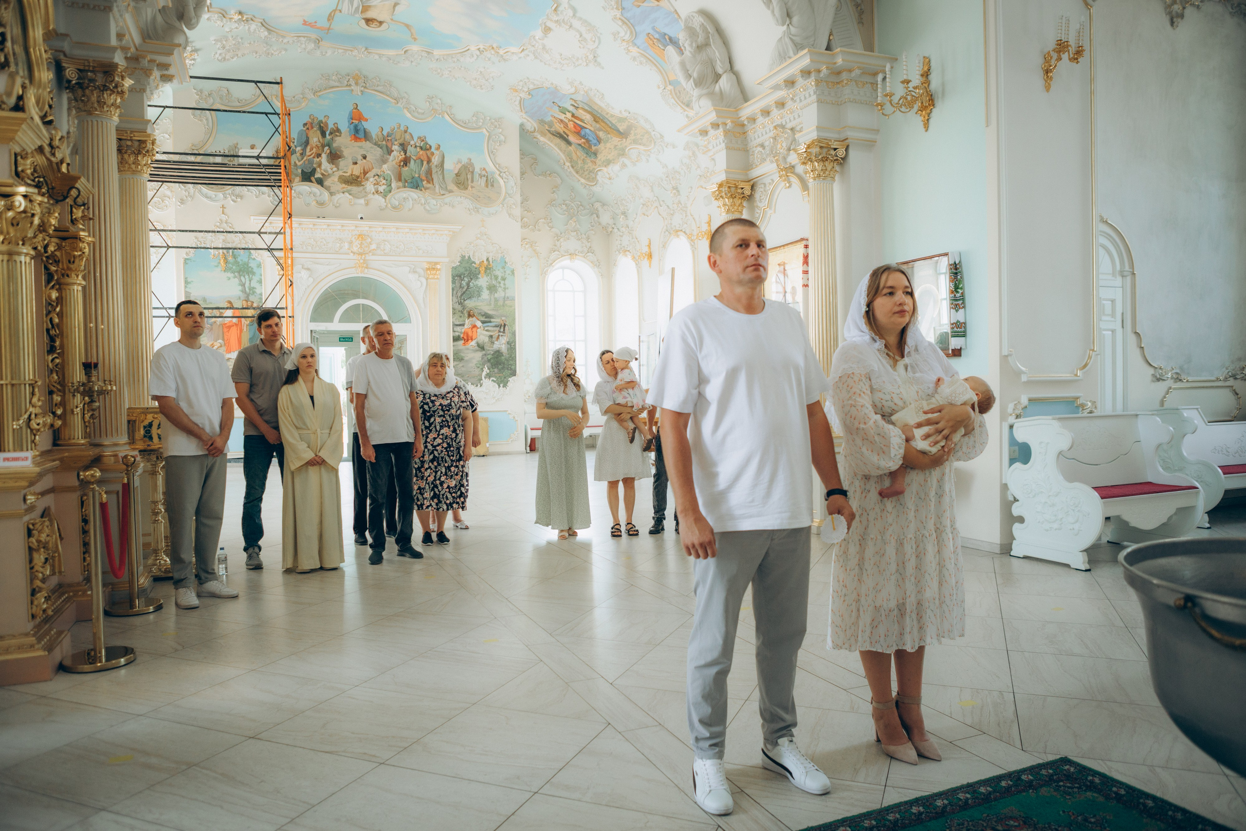 Крещение Кирилла. Семейный фотограф и фотограф на роды в Ростове-на-Дону Мухина Виктория