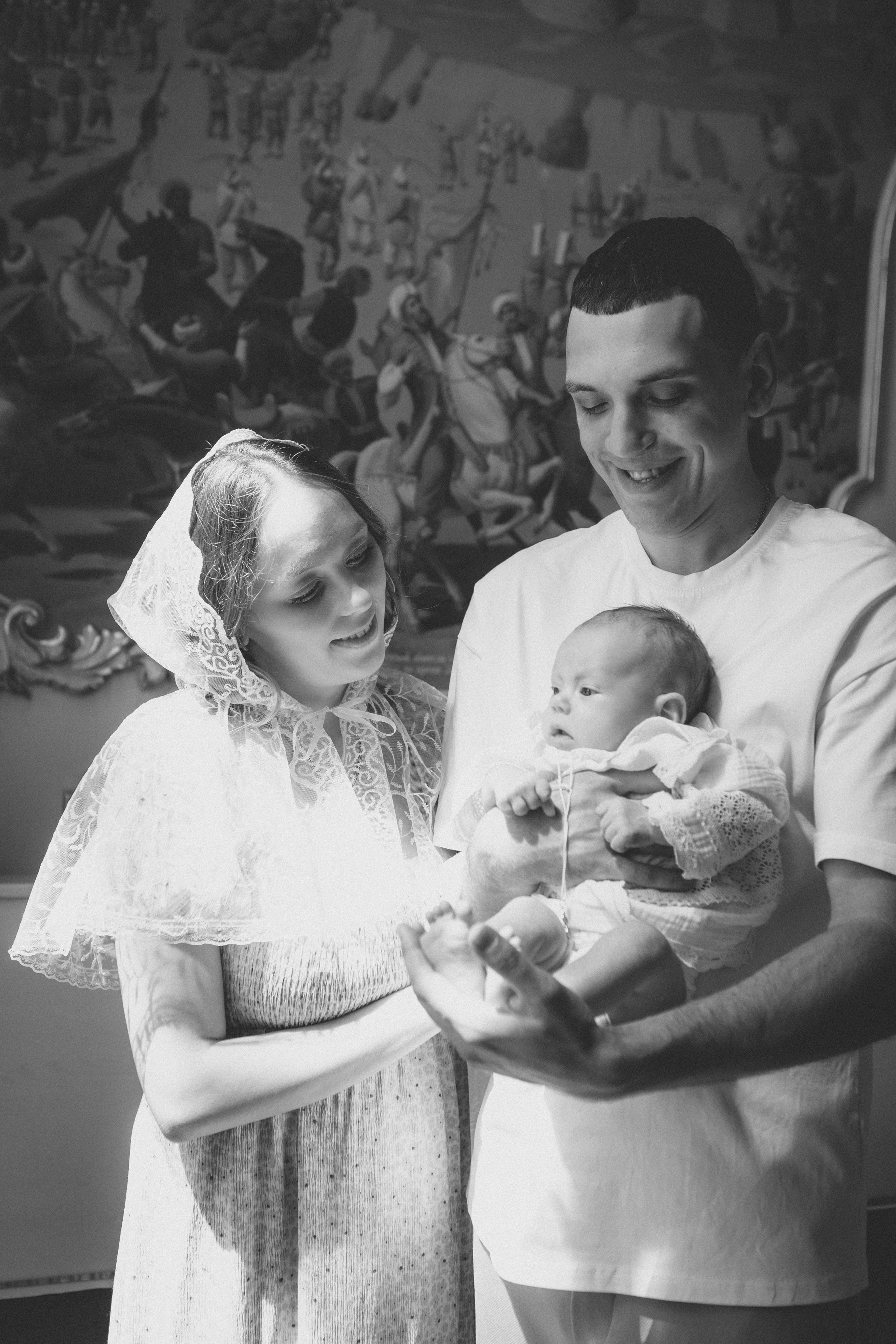 Крещение Кирилла. Семейный фотограф и фотограф на роды в Ростове-на-Дону Мухина Виктория