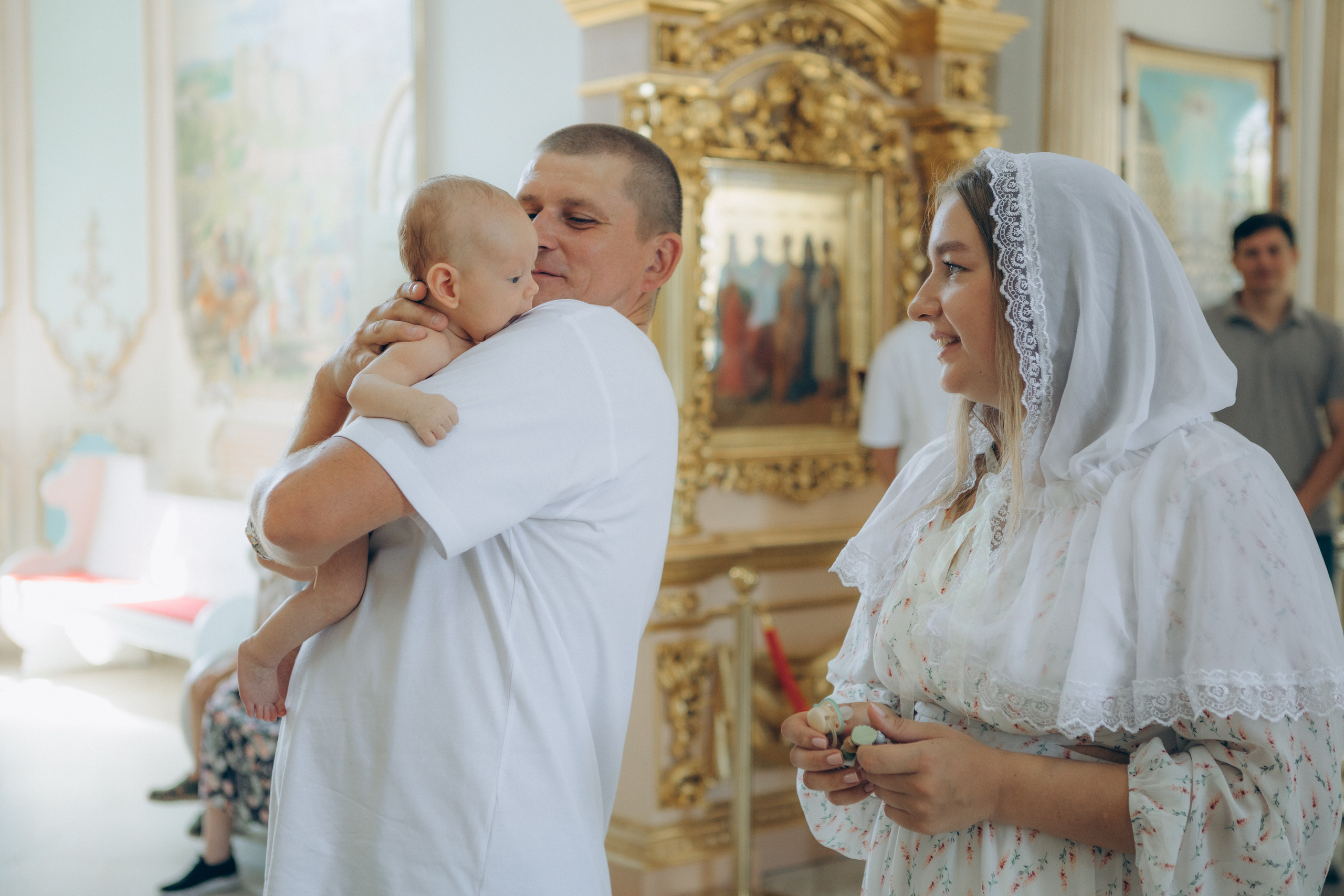 Крещение Кирилла. Семейный фотограф и фотограф на роды в Ростове-на-Дону Мухина Виктория
