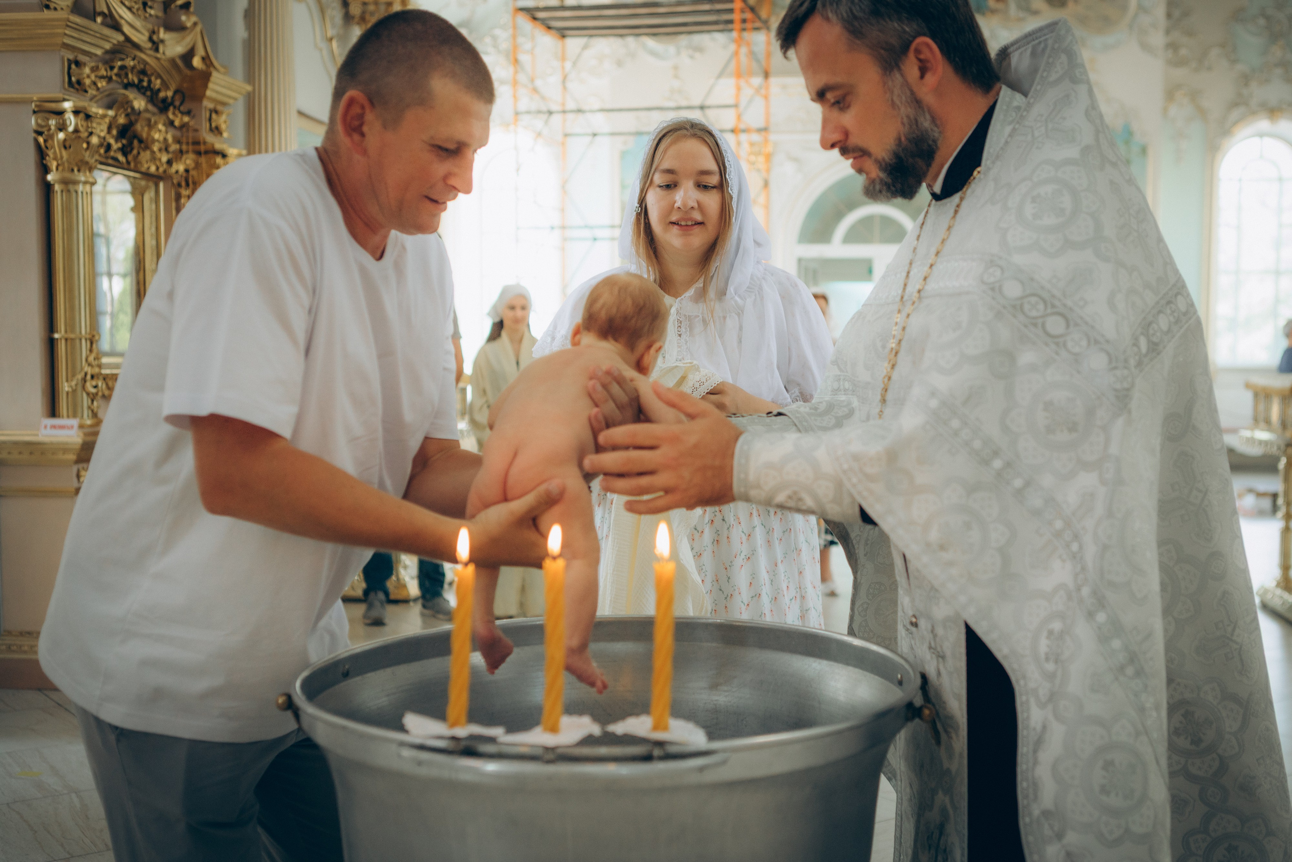 Крещение Кирилла. Семейный фотограф и фотограф на роды в Ростове-на-Дону Мухина Виктория