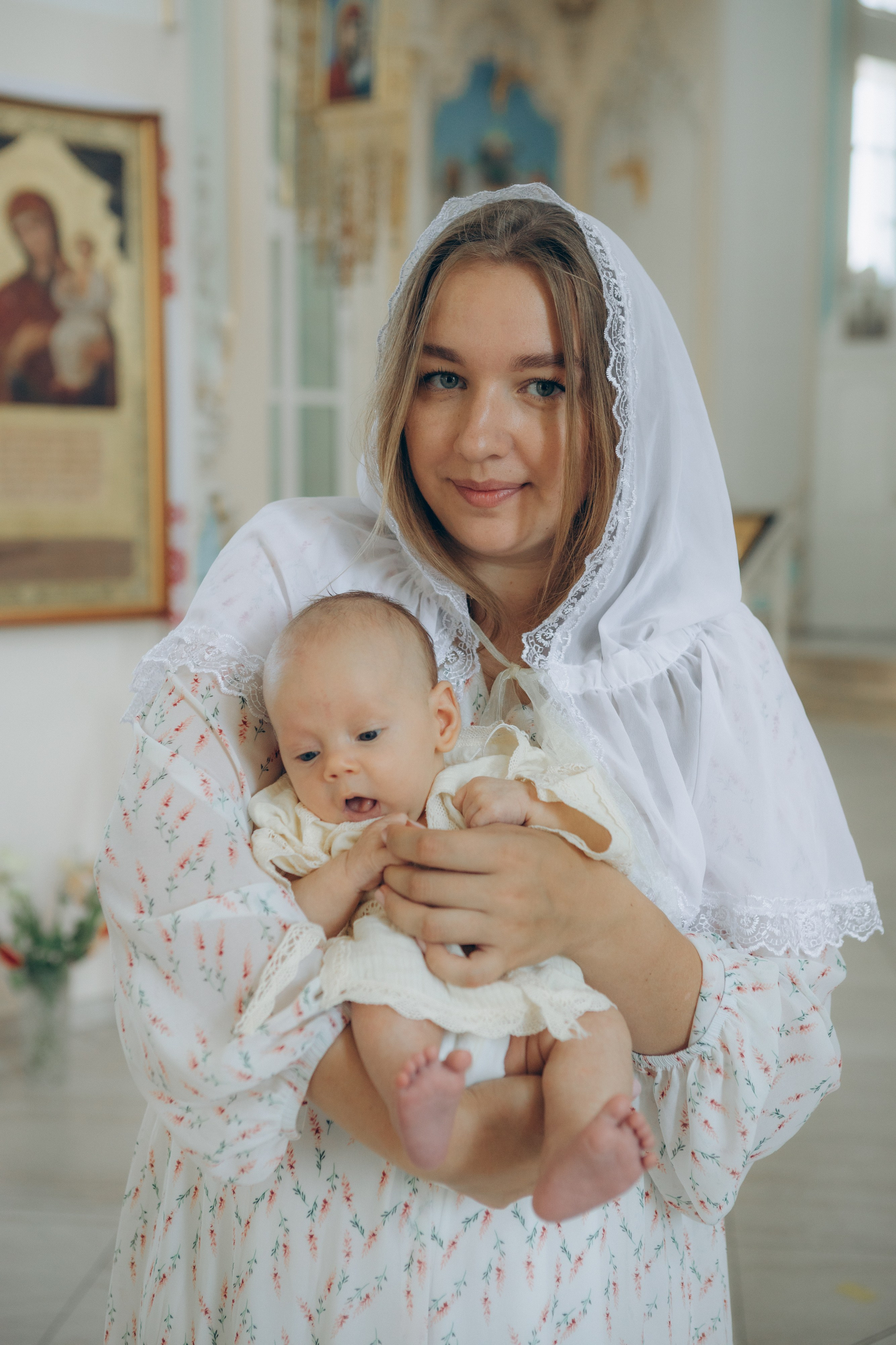 Крещение Кирилла. Семейный фотограф и фотограф на роды в Ростове-на-Дону Мухина Виктория