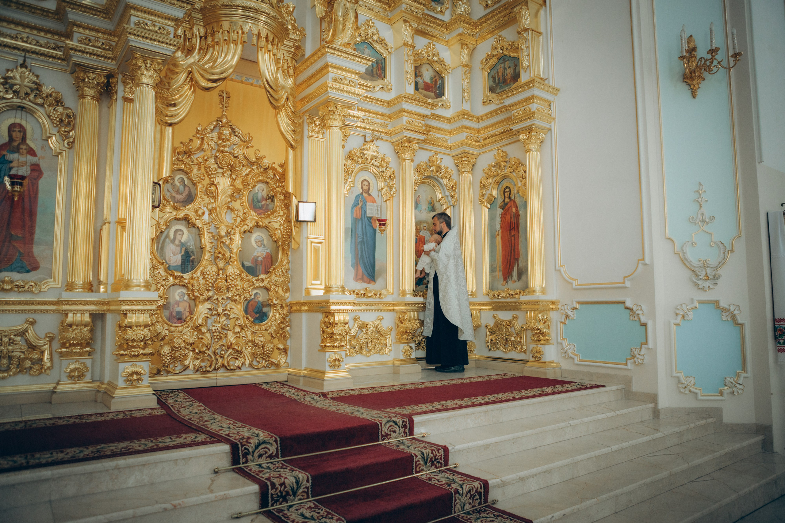 Крещение Кирилла. Семейный фотограф и фотограф на роды в Ростове-на-Дону Мухина Виктория