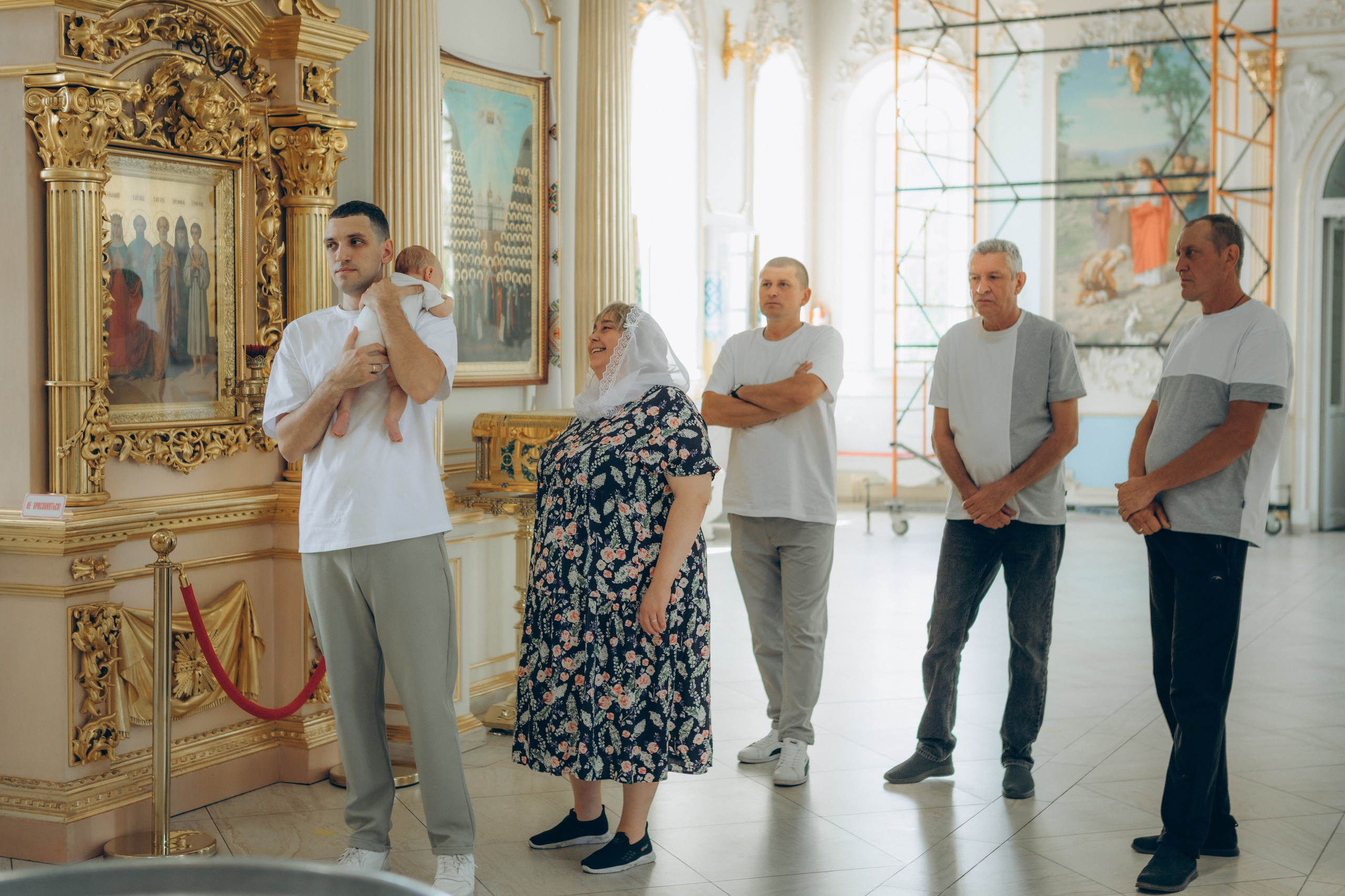 Крещение Кирилла. Семейный фотограф и фотограф на роды в Ростове-на-Дону Мухина Виктория