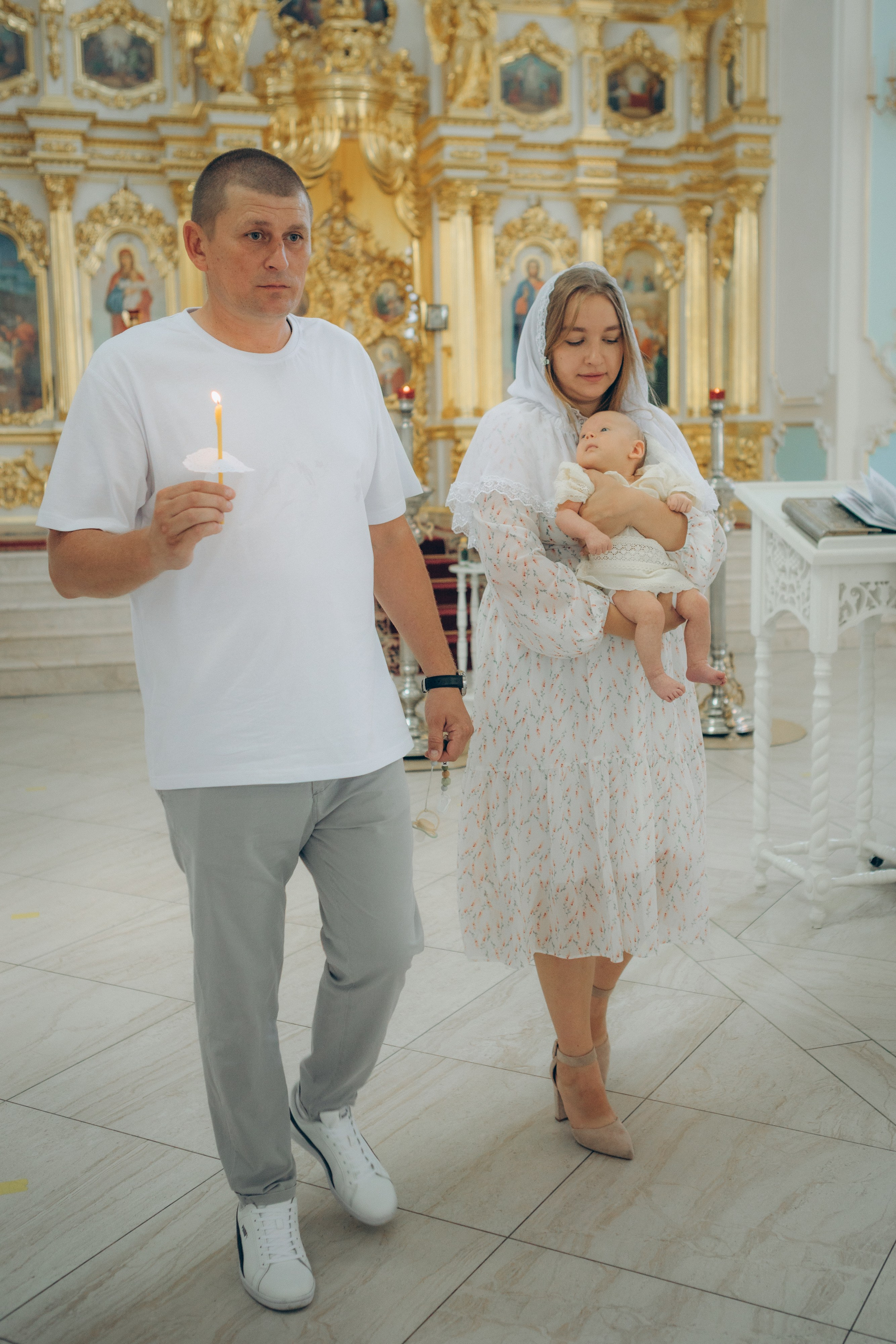 Крещение Кирилла. Семейный фотограф и фотограф на роды в Ростове-на-Дону Мухина Виктория