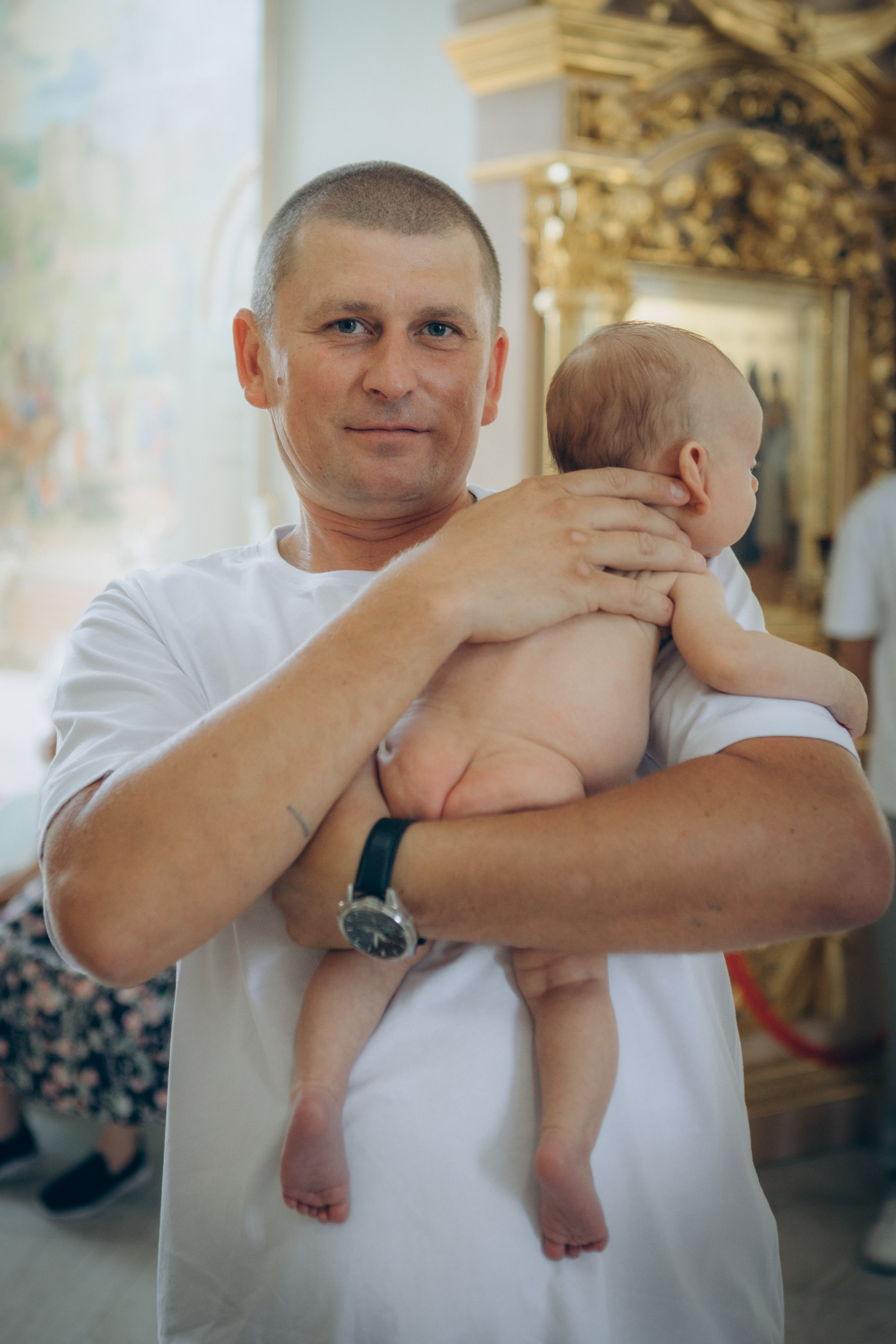Крещение Кирилла. Семейный фотограф и фотограф на роды в Ростове-на-Дону Мухина Виктория