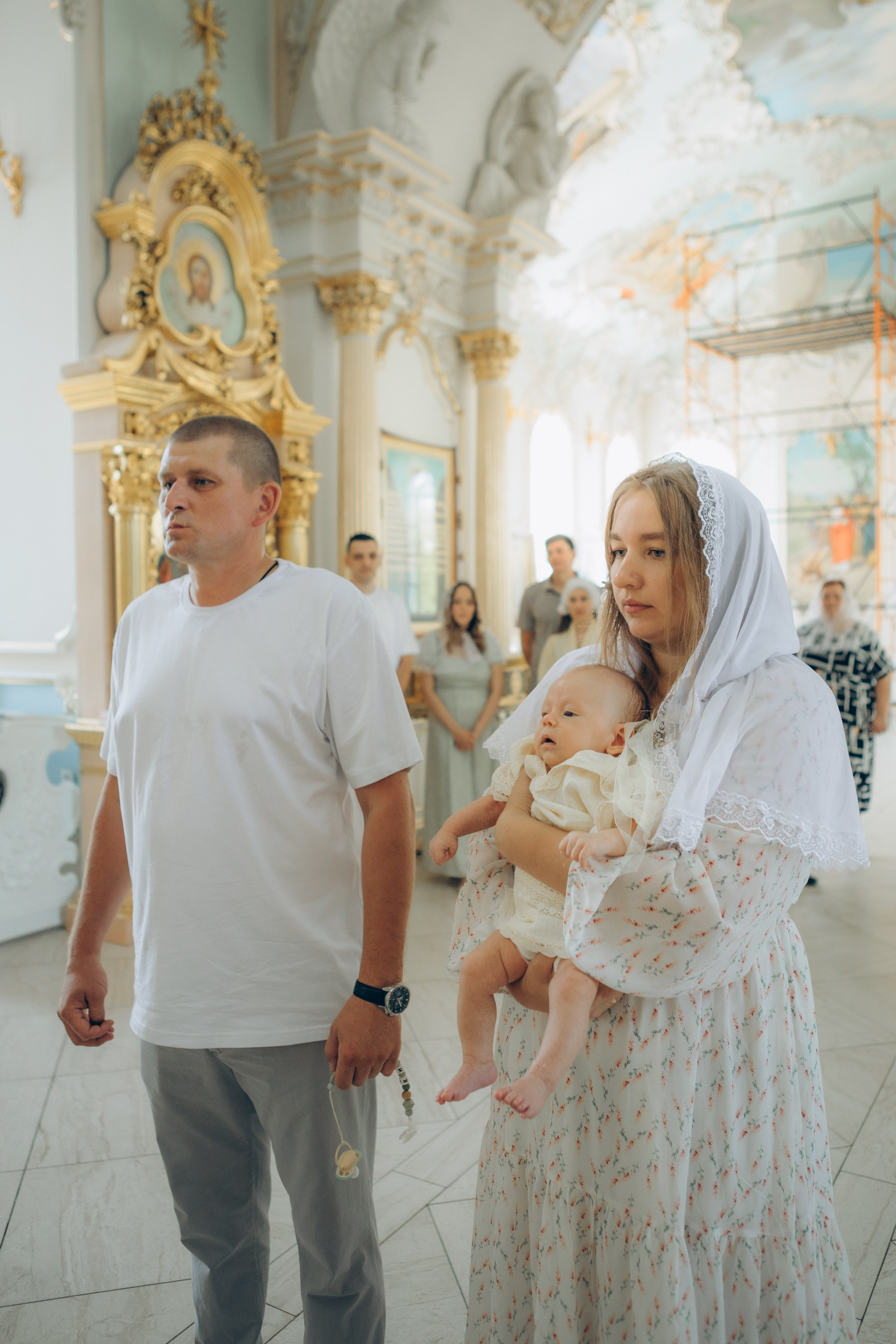 Крещение Кирилла. Семейный фотограф и фотограф на роды в Ростове-на-Дону Мухина Виктория