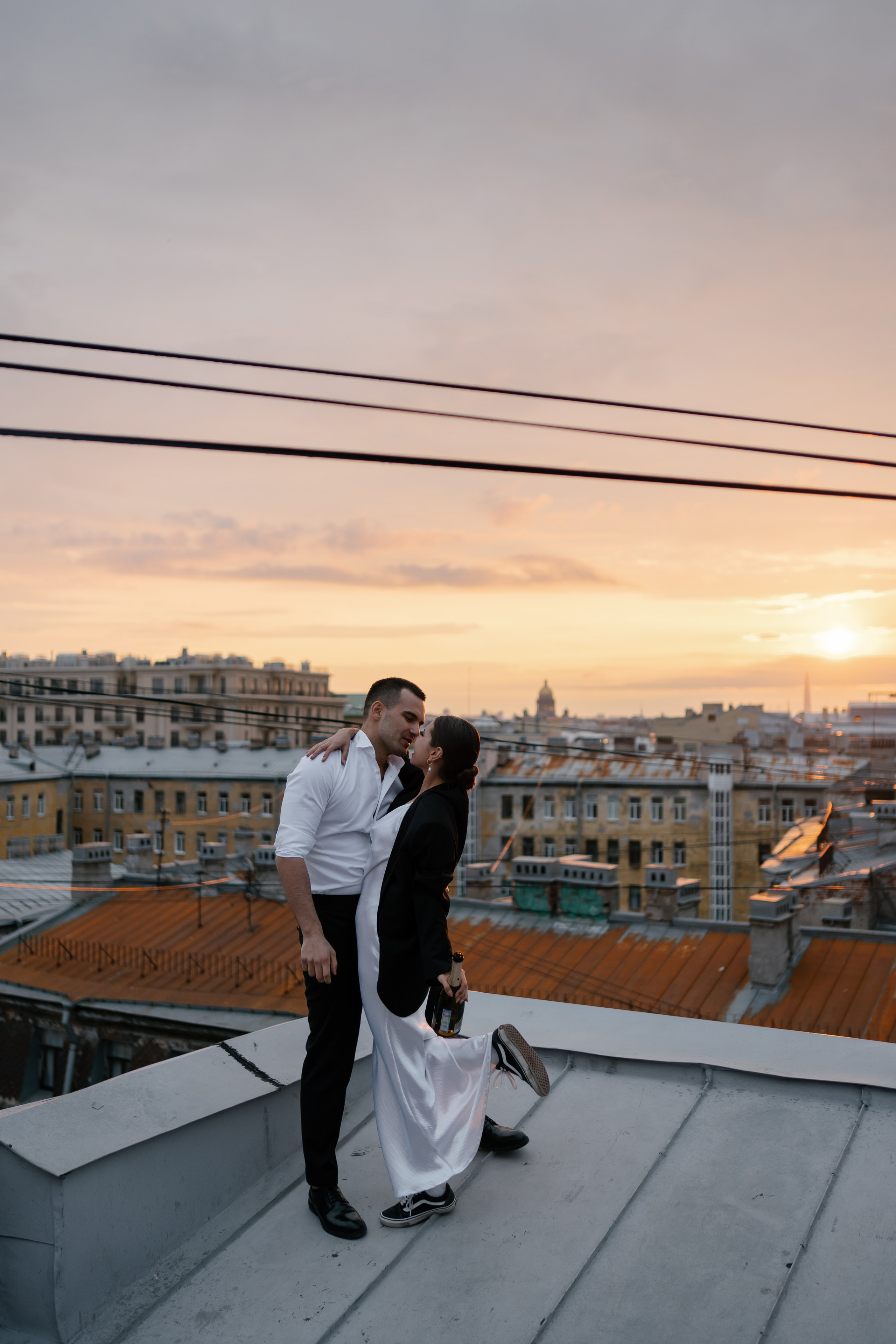 На крышах Питера. Семейный и свадебный фотограф в Красногорске Анастасия Тихонова