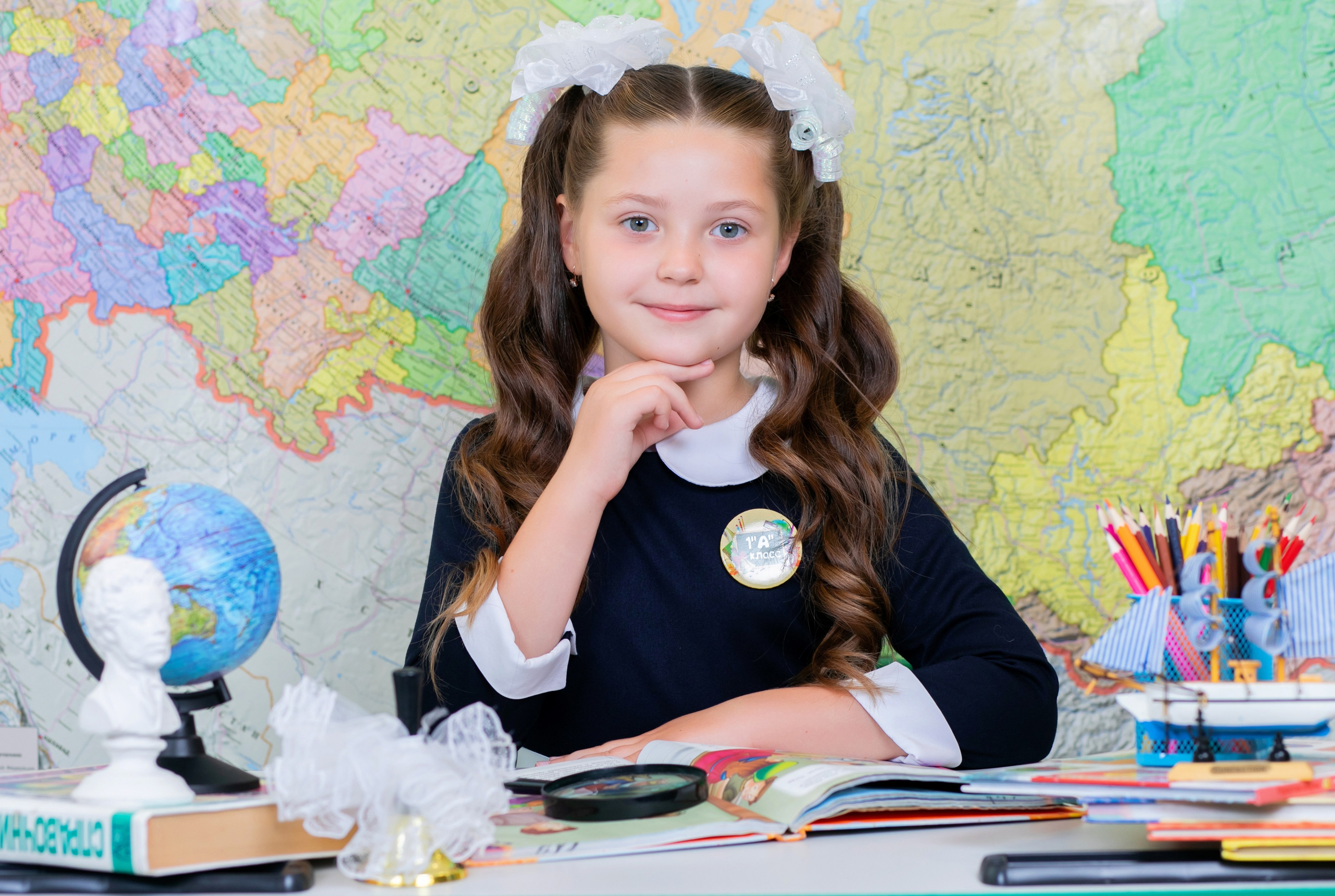 Съемка в школе. Выпускные фотокниги