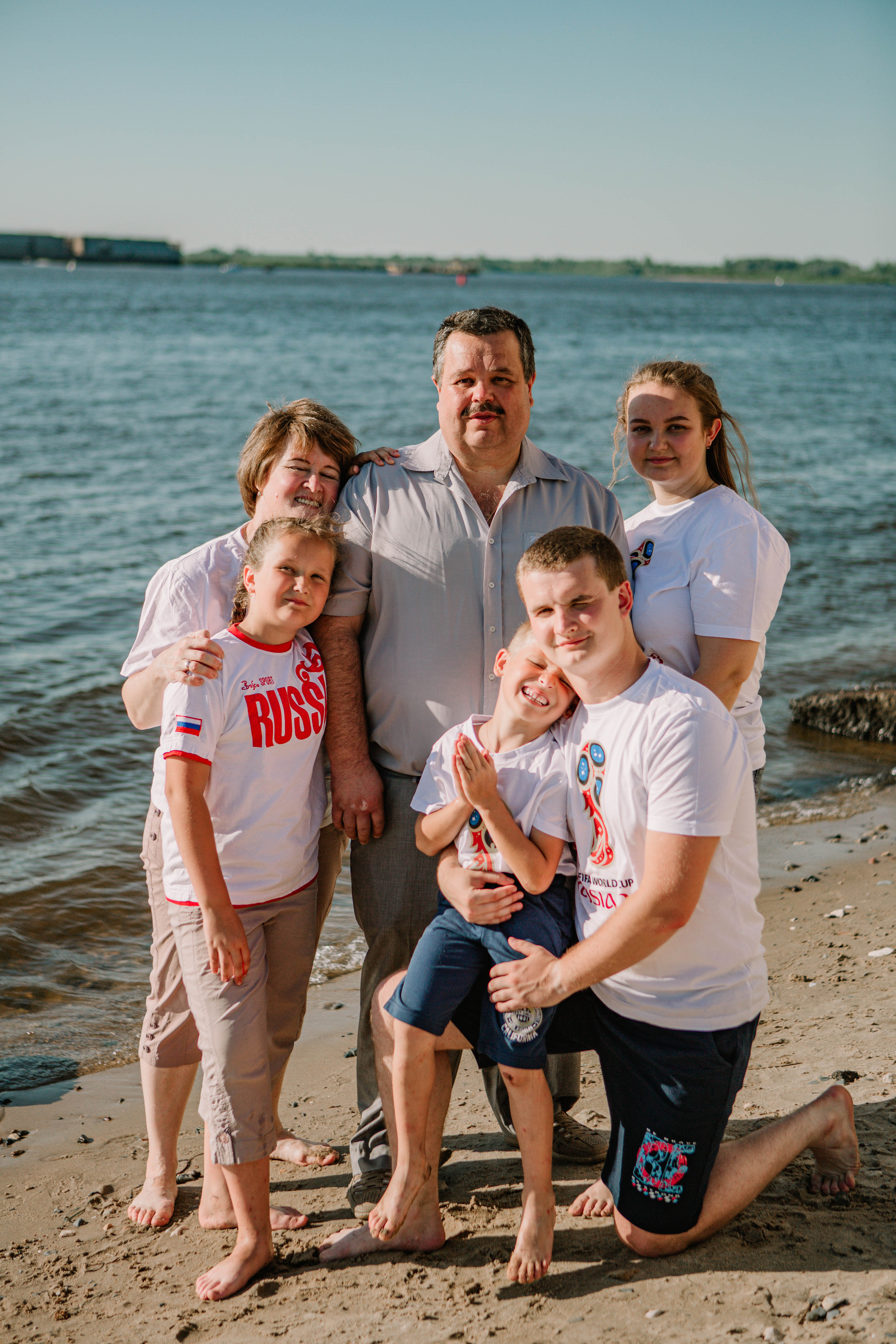 Семья Чубуковых. Фотограф Александра Кузнецова