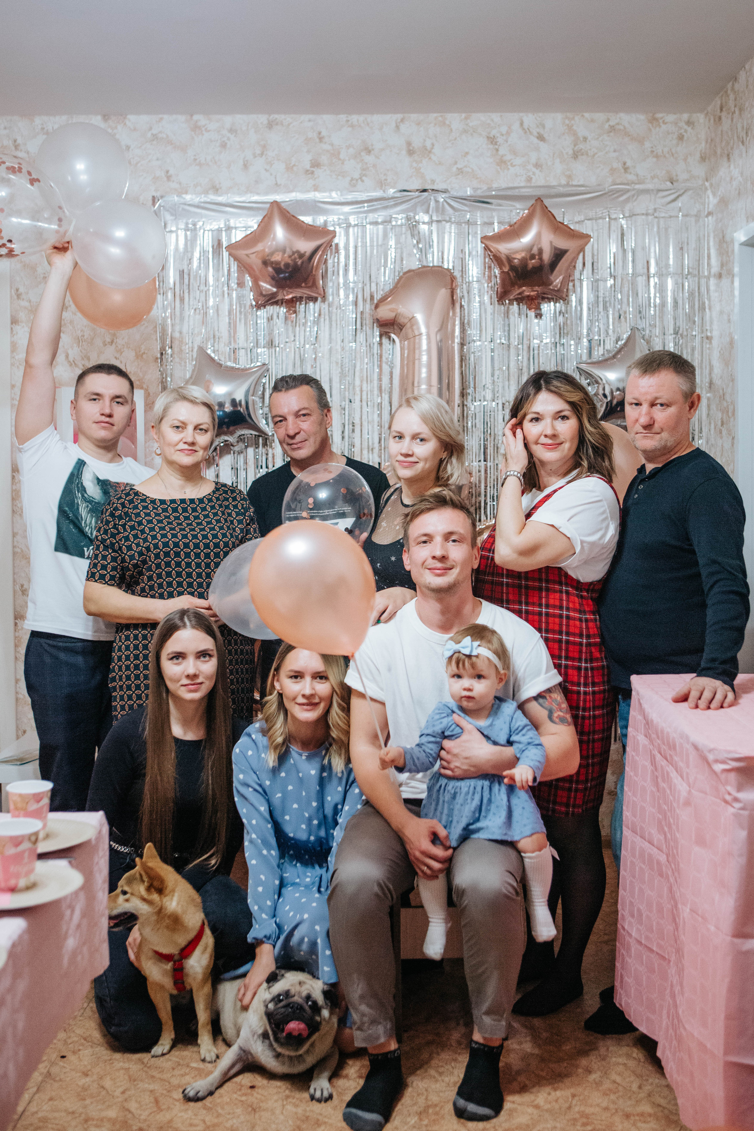 День рождение (1 год). Фотограф Александра Кузнецова