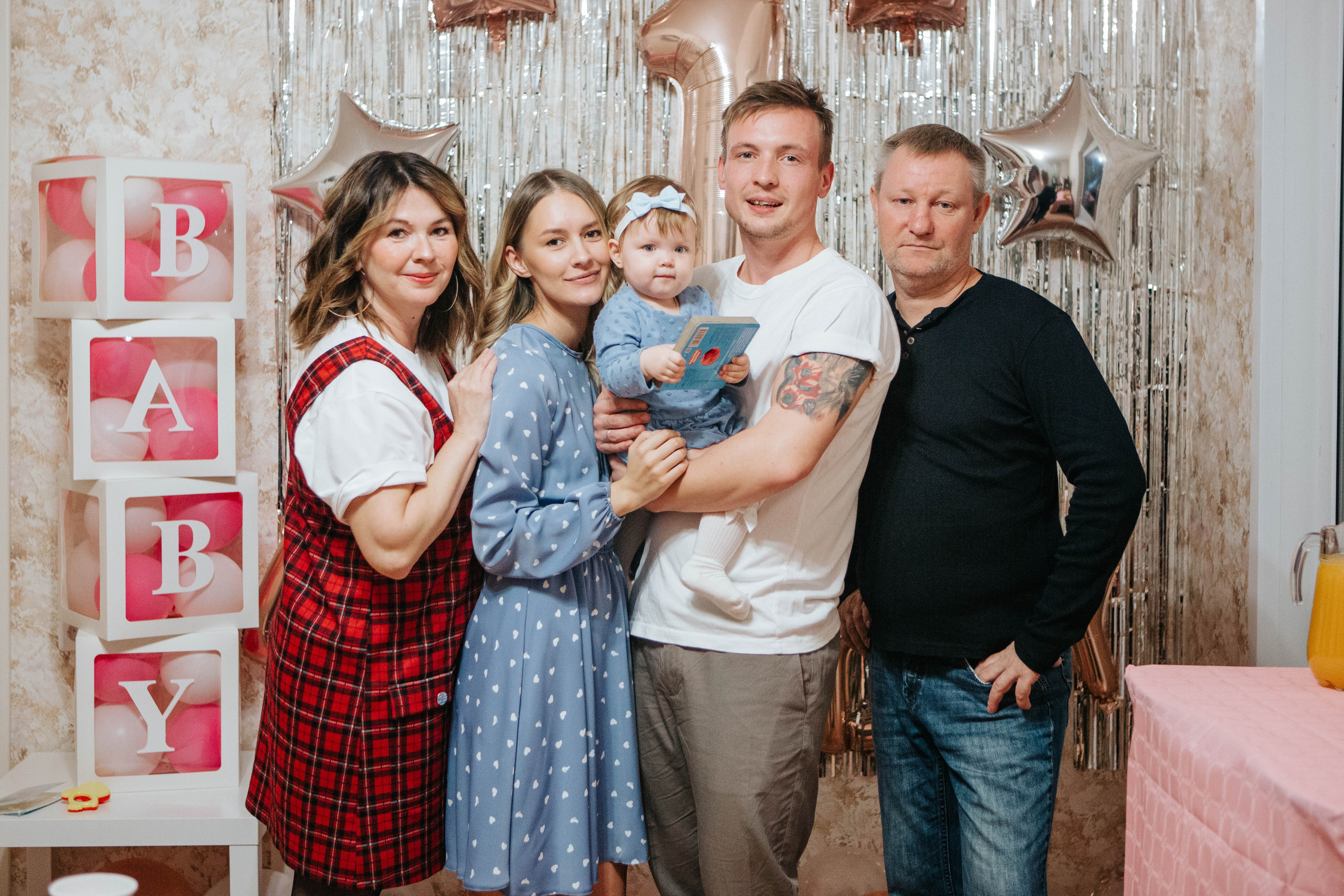 День рождение (1 год). Фотограф Александра Кузнецова