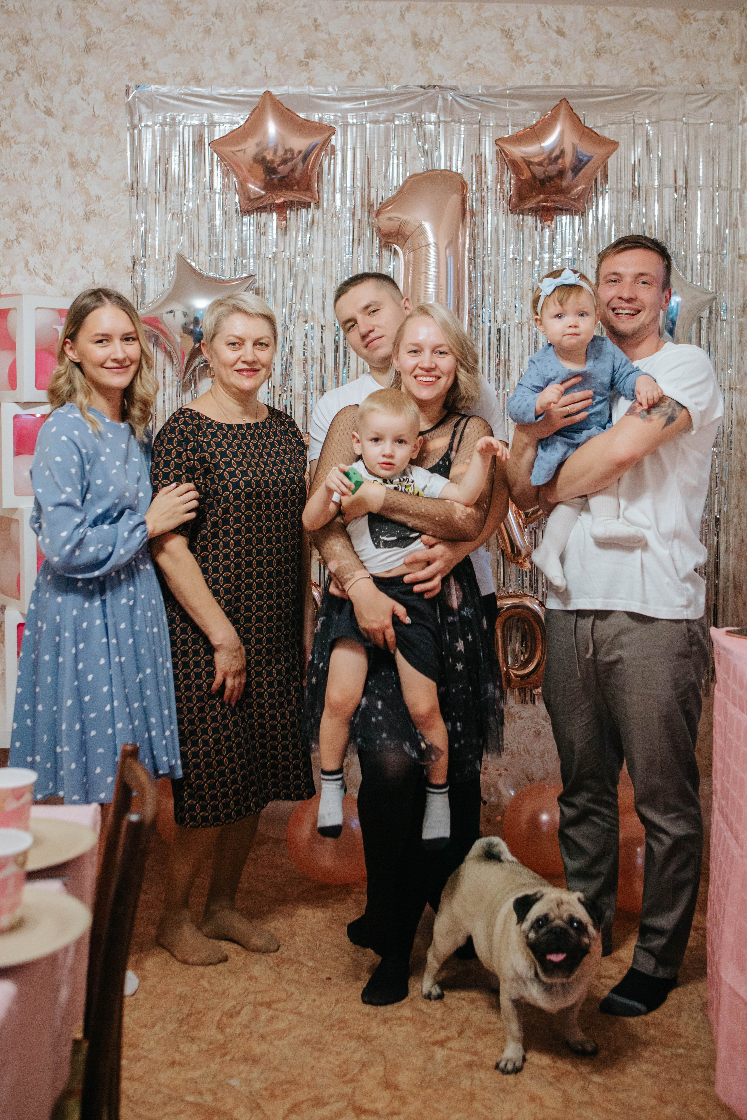 День рождение (1 год). Фотограф Александра Кузнецова