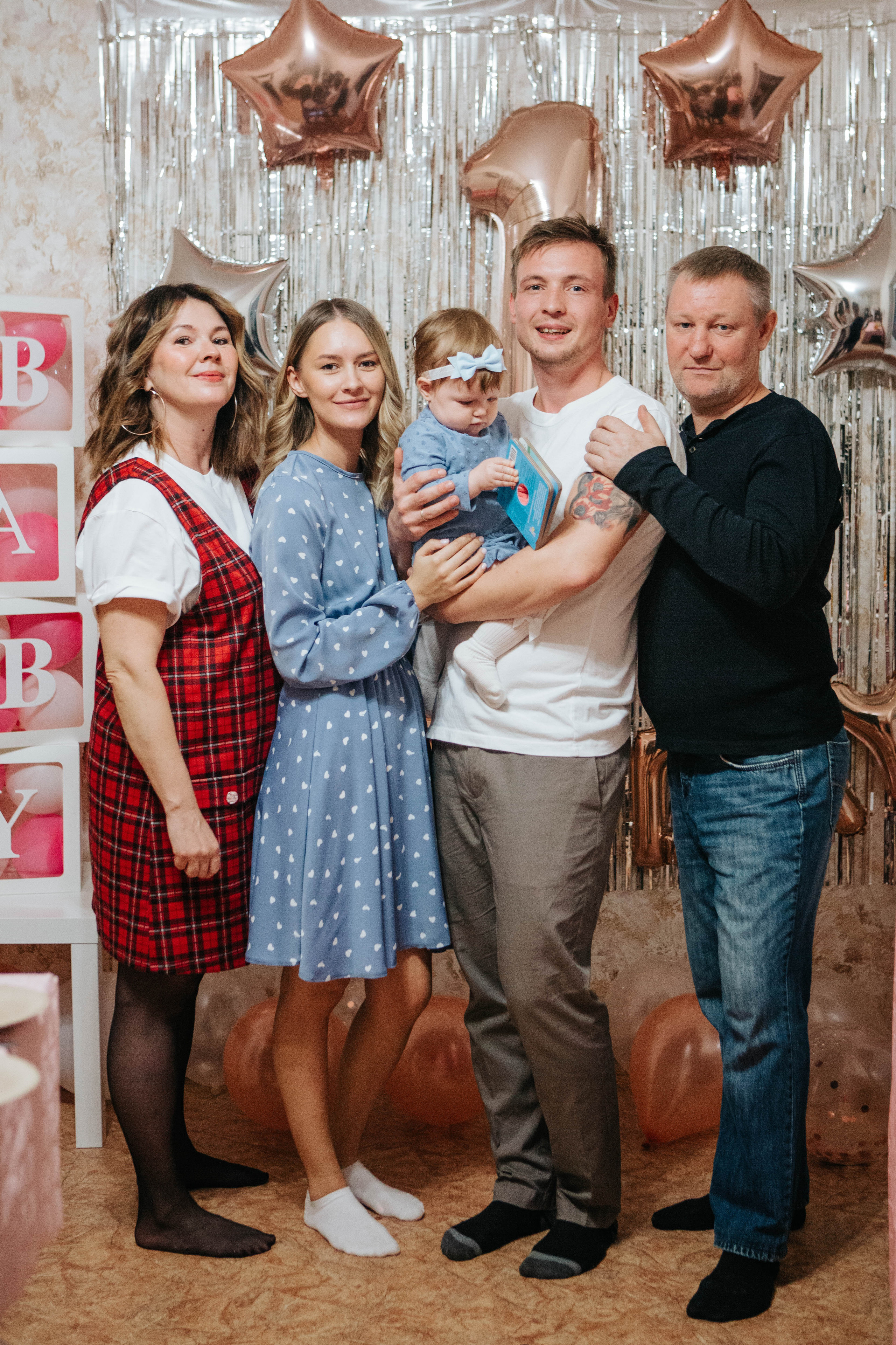 День рождение (1 год). Фотограф Александра Кузнецова