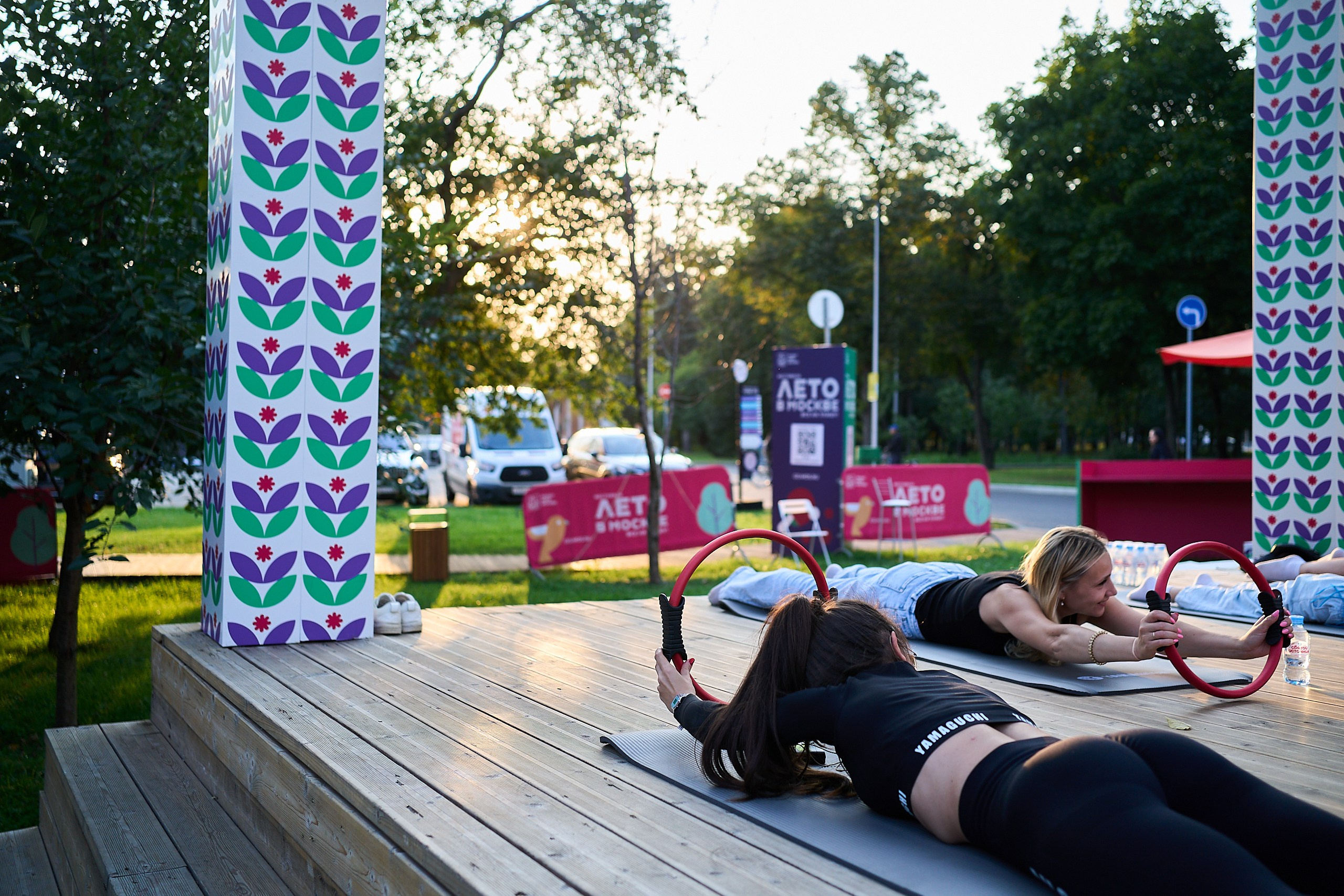 Yamaguchi / открытая тренировка «в стиле Пилатес». Фотограф и Видеограф в Москве. Олег Корушев