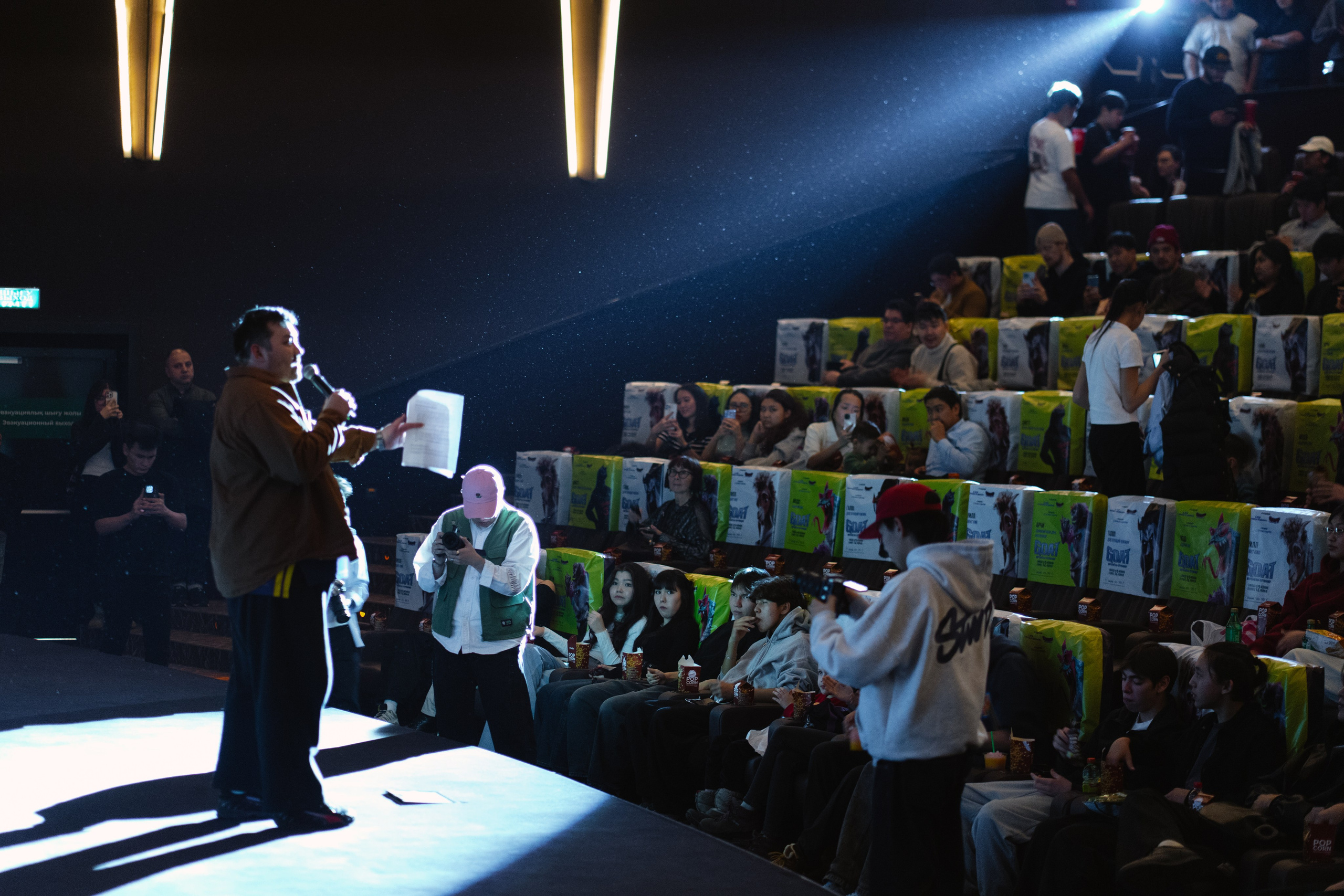 GOAT премьера. Профессиональная съемка в Алматы