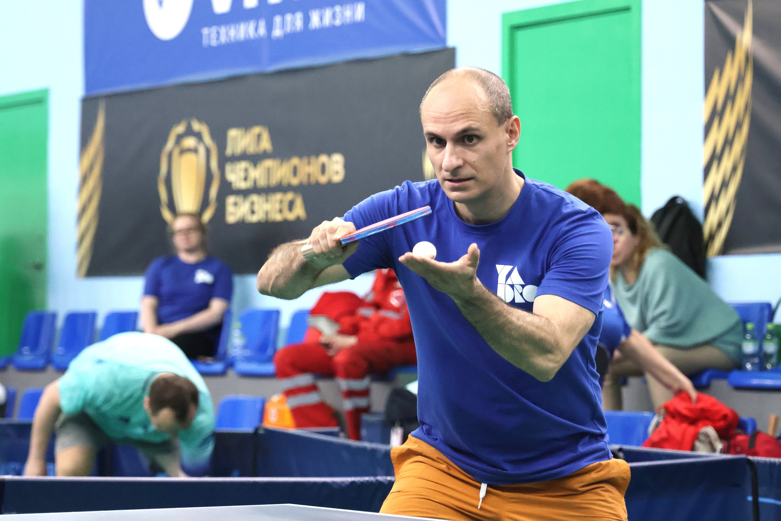 Турнир по настольному теннису. Лига Чемпионов бизнеса. Спортивный и репортажный фотограф Ермакова Светлана