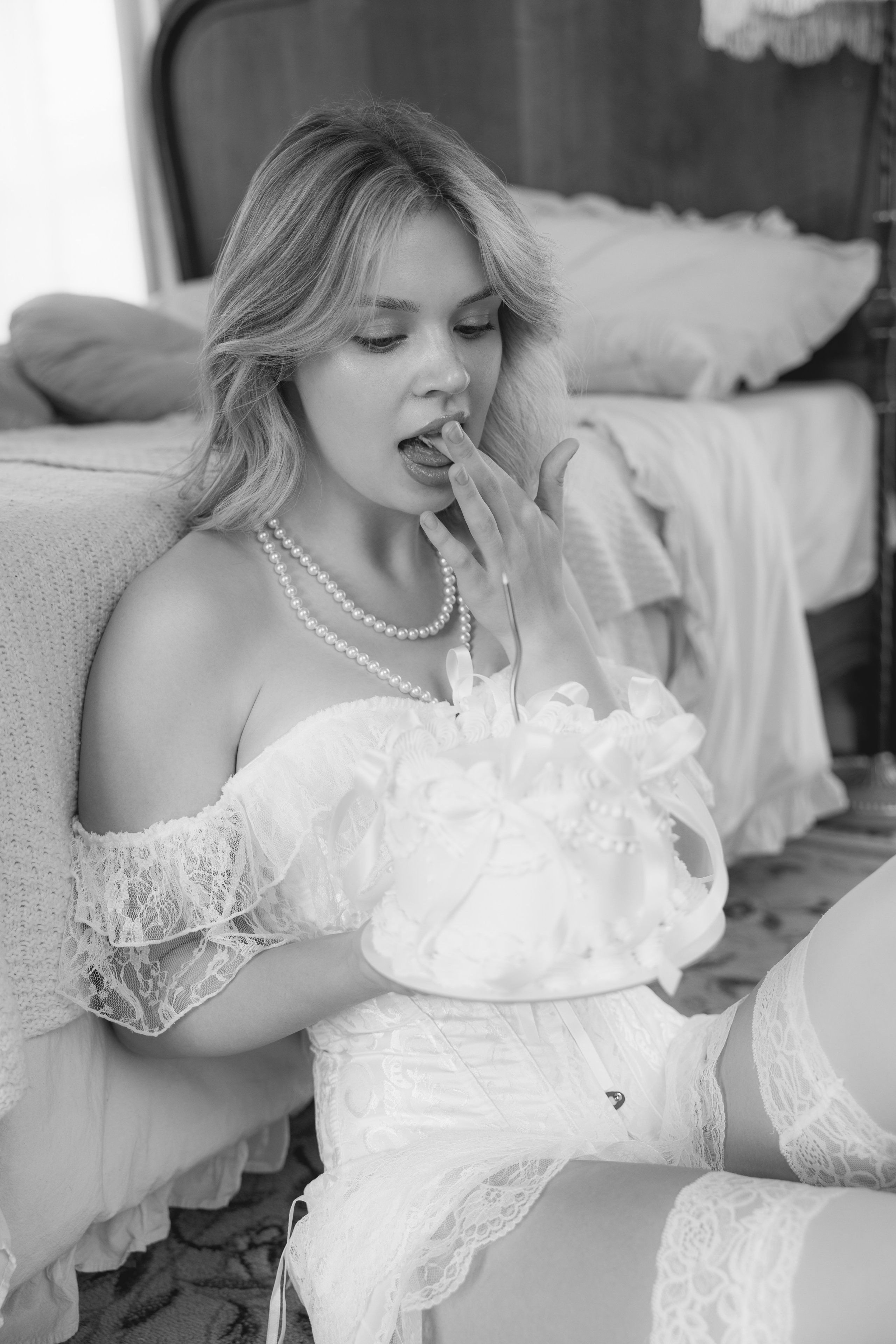 Будуарная фотосессия в честь Дня Рождения. Фотограф в Санкт-Петербурге Вагнер Юлия